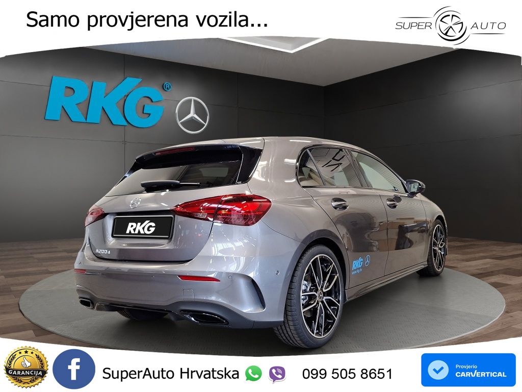 Mercedes-Benz A 200d 8G-DCT AMG LED+GR SJED+ACC