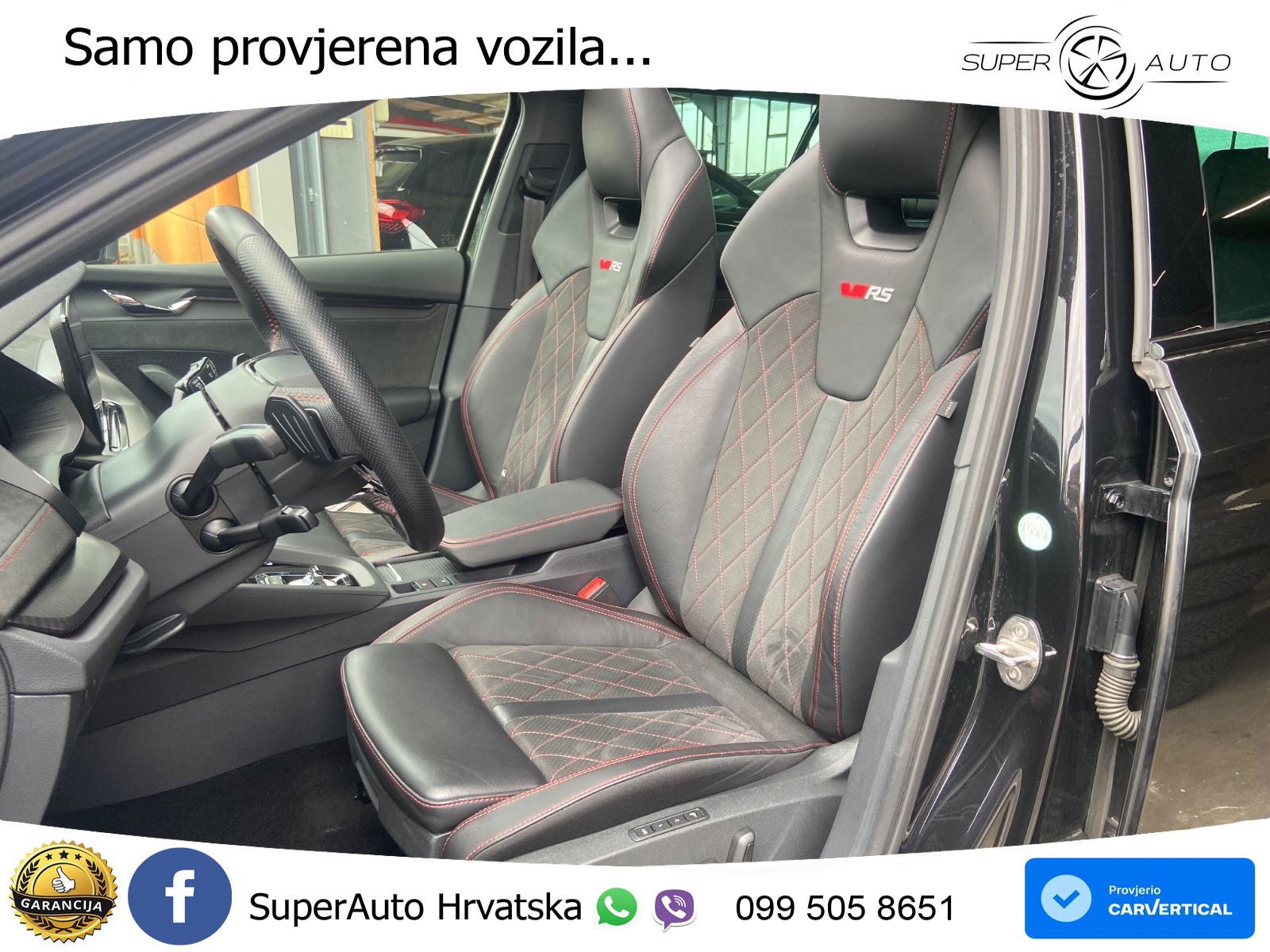Škoda Octavia Combi RS 2.0 TDI (200 KS) 4x4 DSG LED+GR SJED+ACC