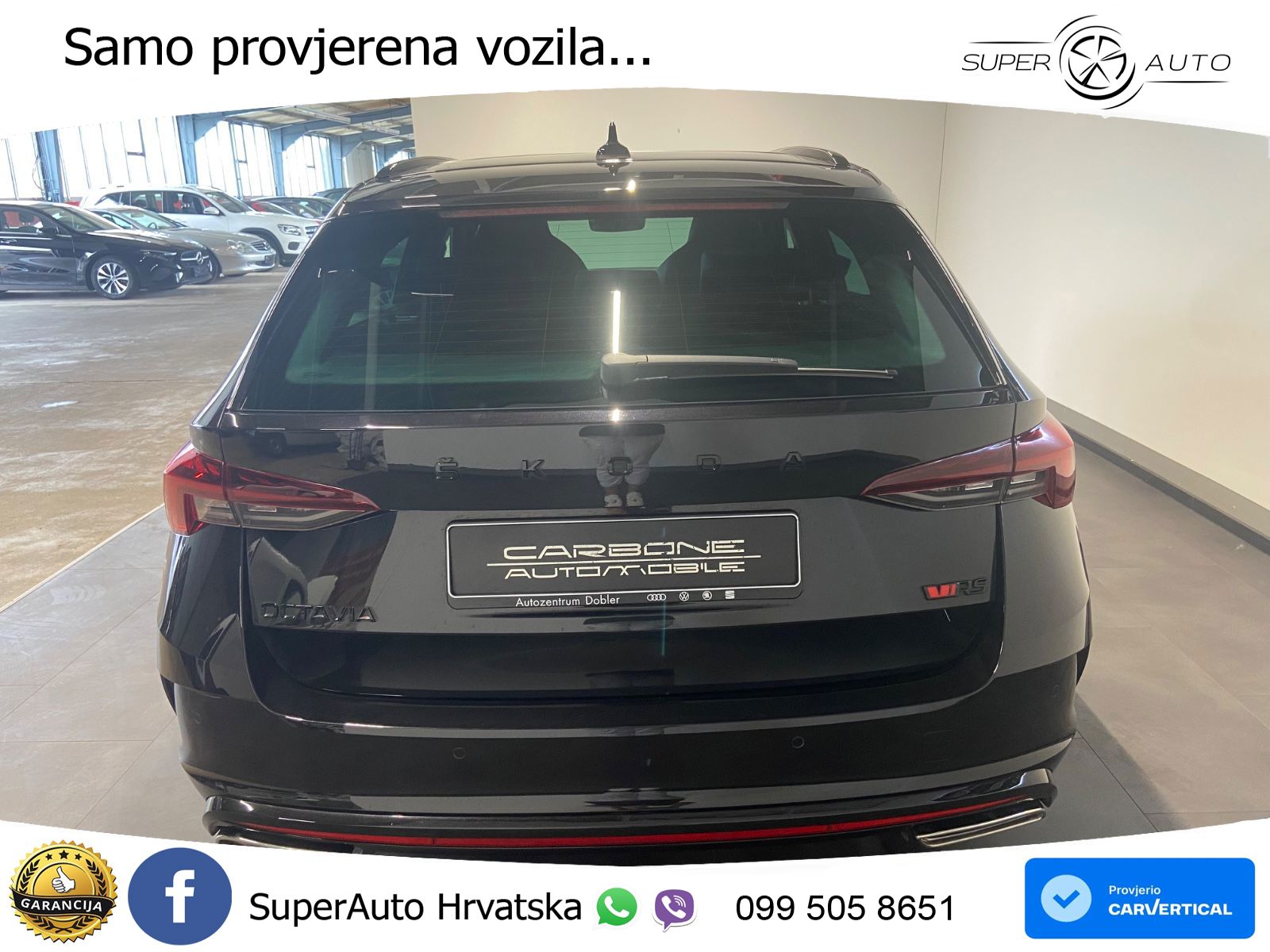 Škoda Octavia Combi RS 2.0 TDI (200 KS) 4x4 DSG LED+GR SJED+ACC