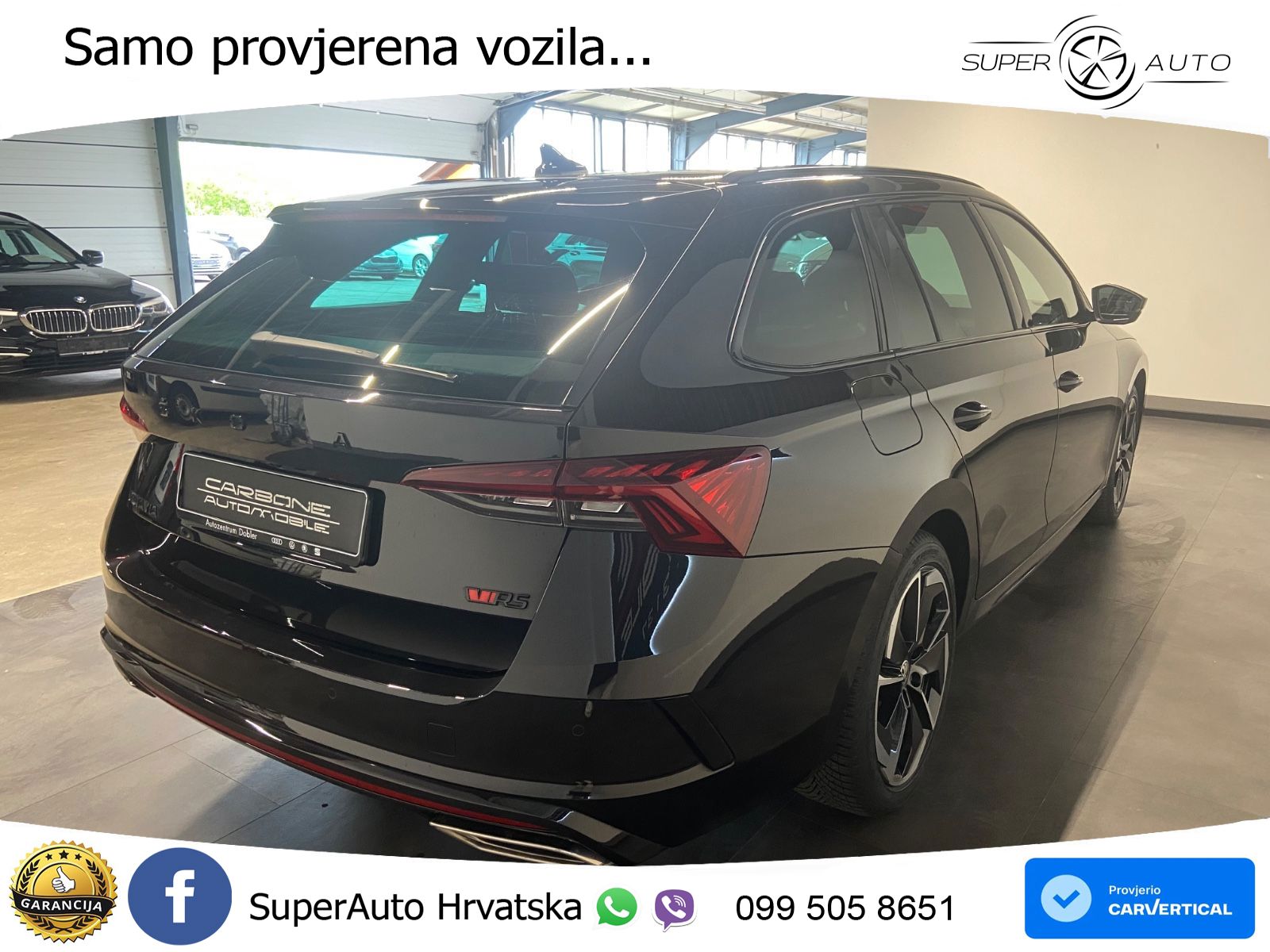 Škoda Octavia Combi RS 2.0 TDI (200 KS) 4x4 DSG LED+GR SJED+ACC