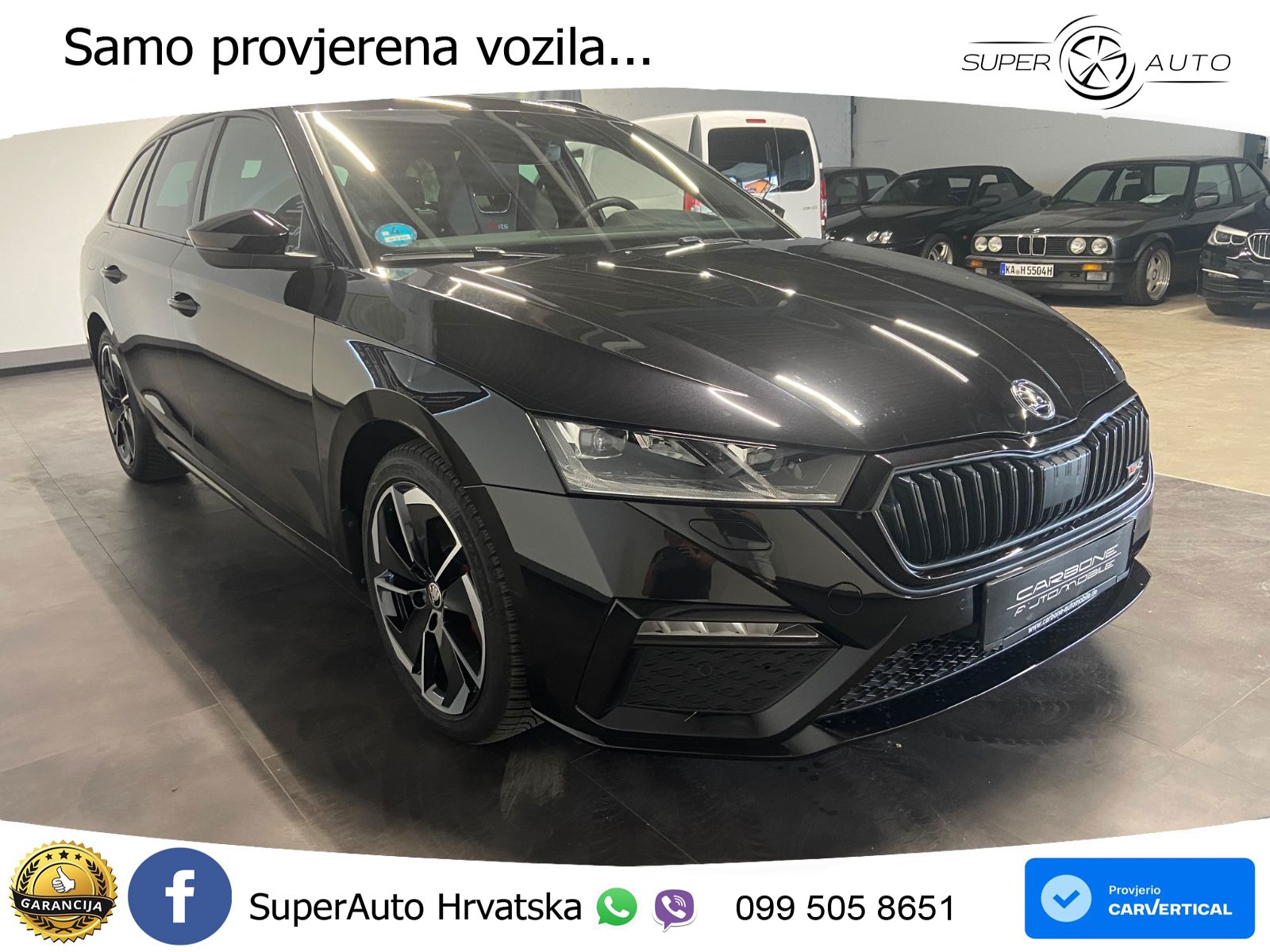 Škoda Octavia Combi RS 2.0 TDI (200 KS) 4x4 DSG LED+GR SJED+ACC