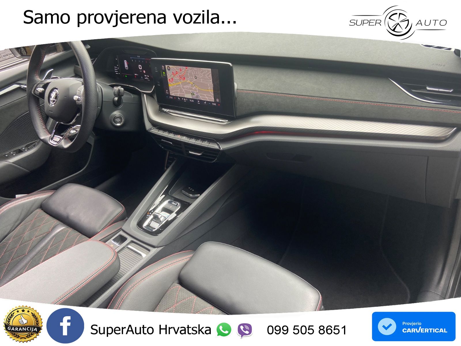 Škoda Octavia Combi RS 2.0 TDI (200 KS) 4x4 DSG LED+GR SJED+ACC