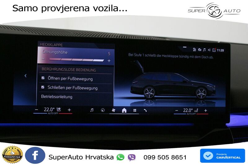 BMW 520i Touring (208 KS) Steptronic M Sport LED+GR SJED+ACC