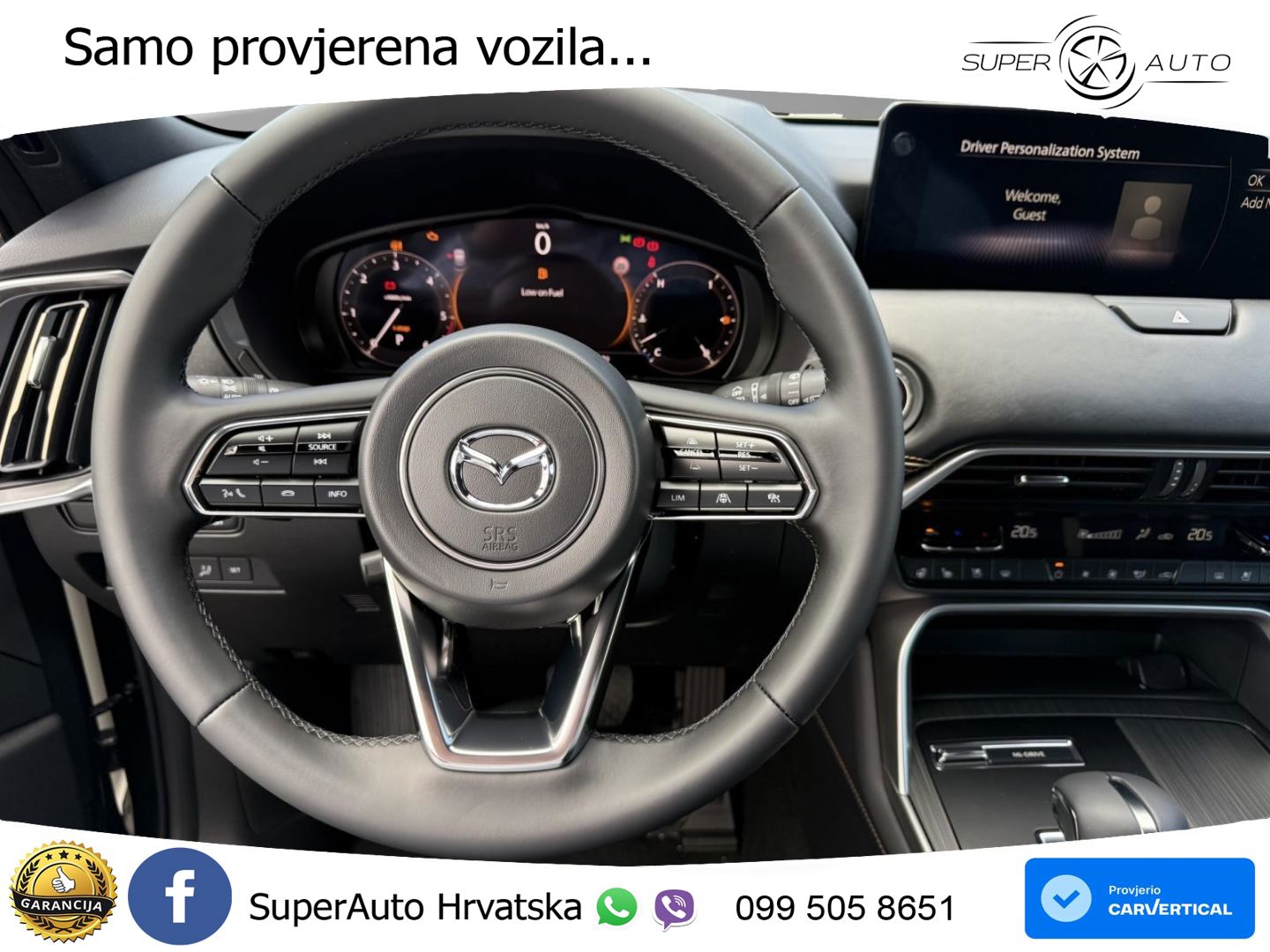 Mazda CX-60 3.3 e-Skyactiv D (200 KS) Automatic LED+GR SJED+ACC
