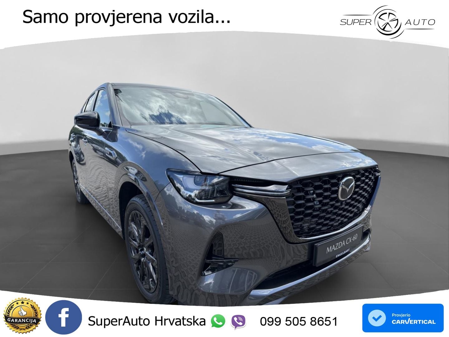 Mazda CX-60 3.3 e-Skyactiv D (200 KS) Automatic LED+GR SJED+ACC