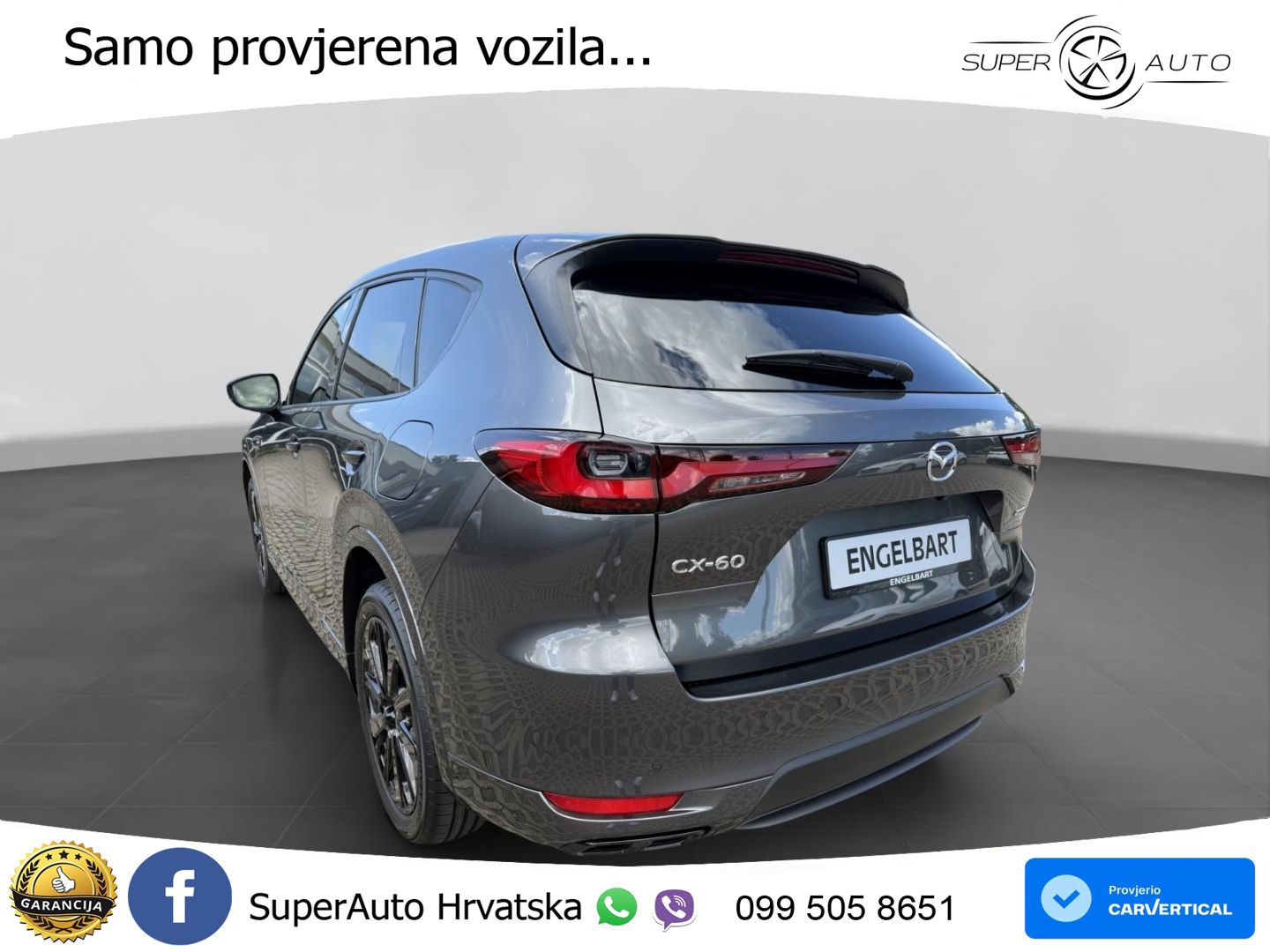 Mazda CX-60 3.3 e-Skyactiv D (200 KS) Automatic LED+GR SJED+ACC