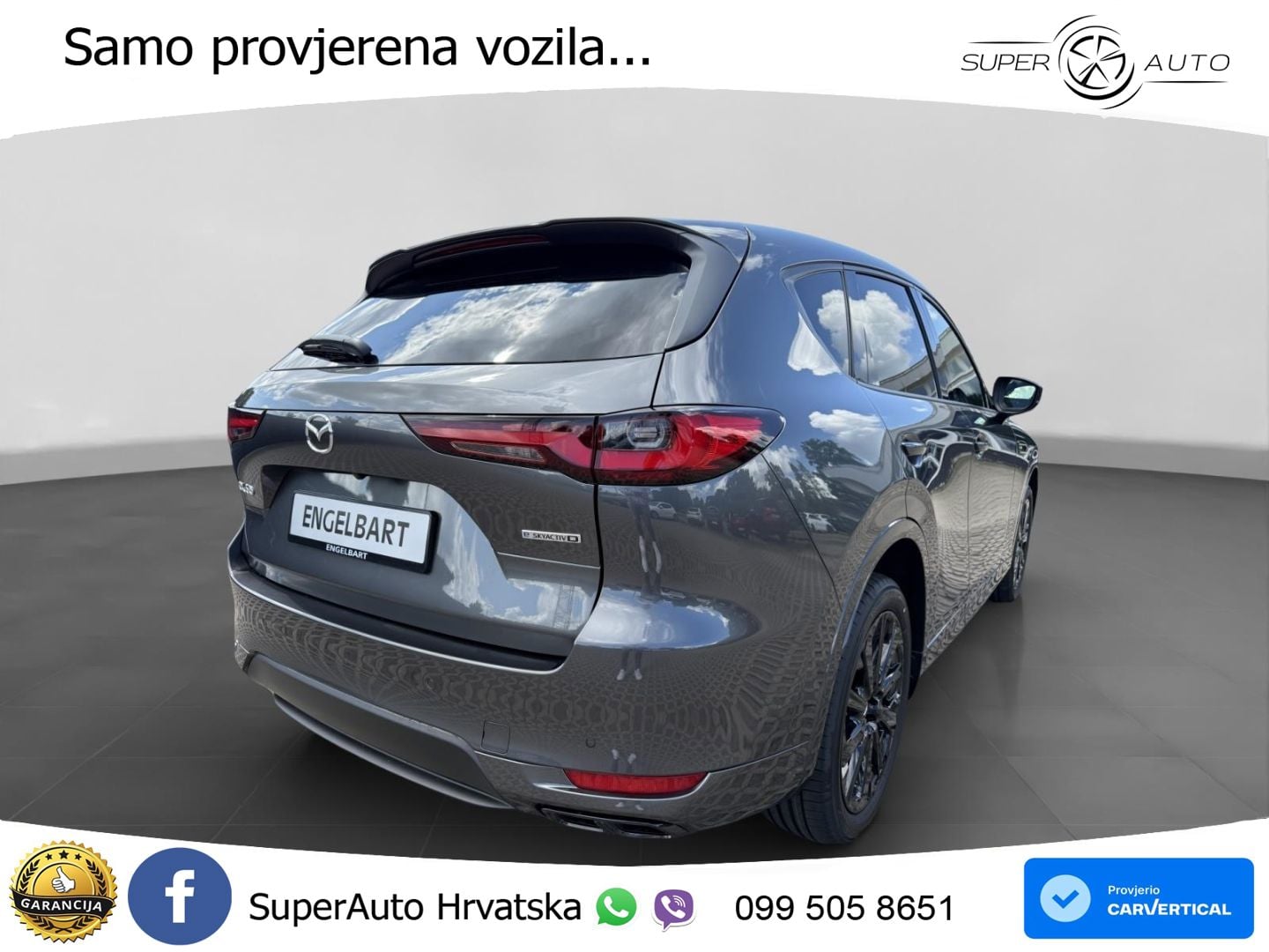 Mazda CX-60 3.3 e-Skyactiv D (200 KS) Automatic LED+GR SJED+ACC