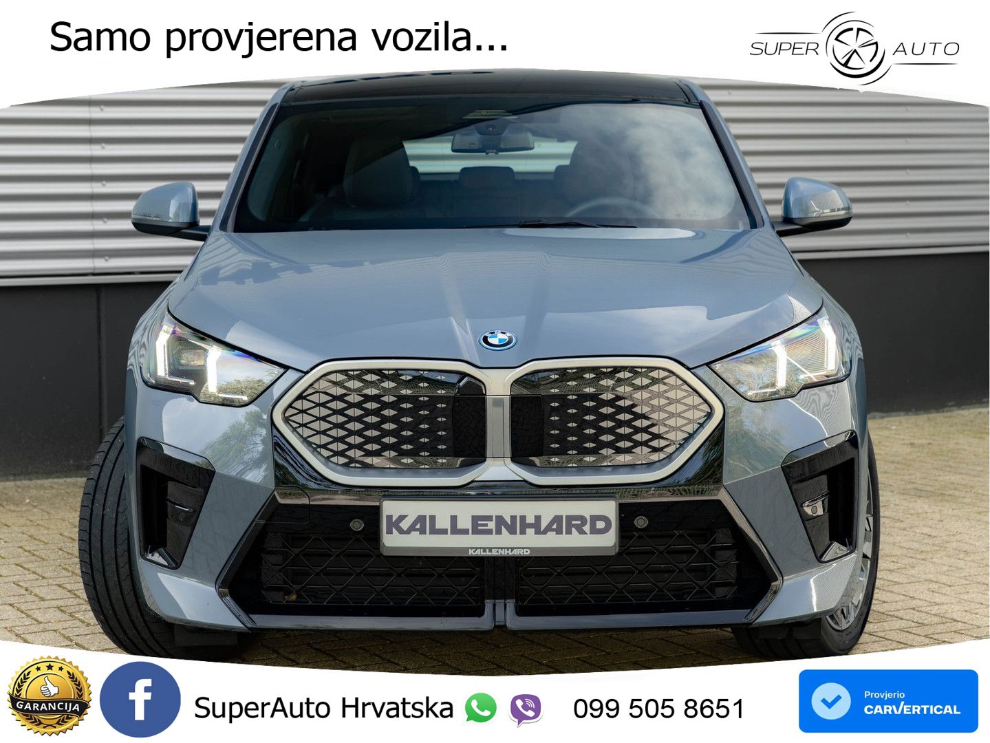 BMW iX2 66.5 kWh (204 KS) eDrive20
