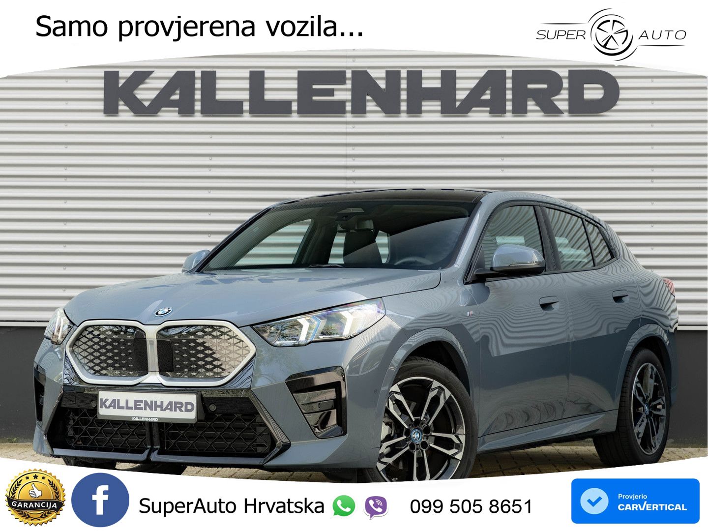 BMW iX2 66.5 kWh (204 KS) eDrive20