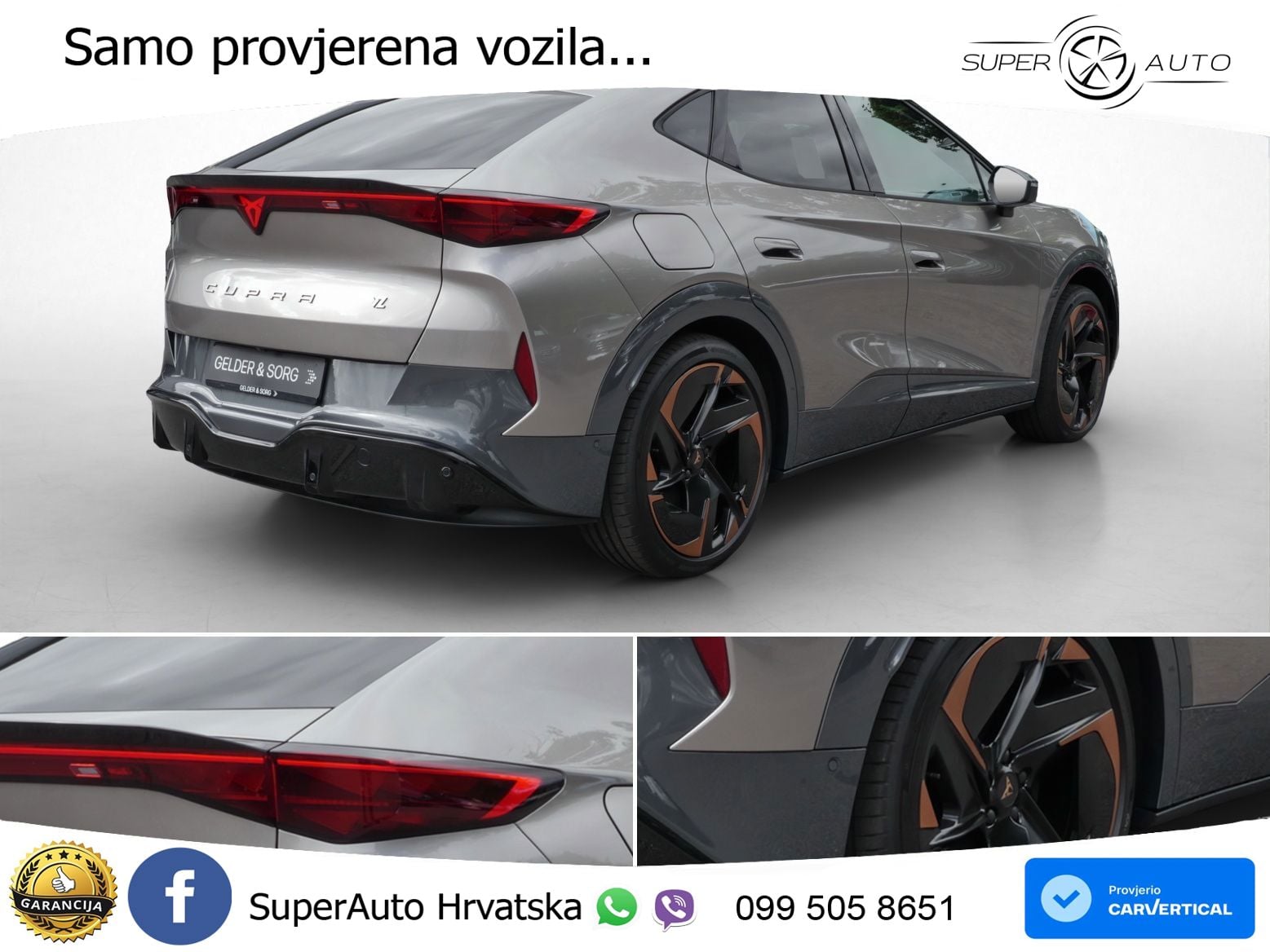 Cupra Tavascan 82 kWh (340 KS)  4WD VZ LED+GR SJED+ACC