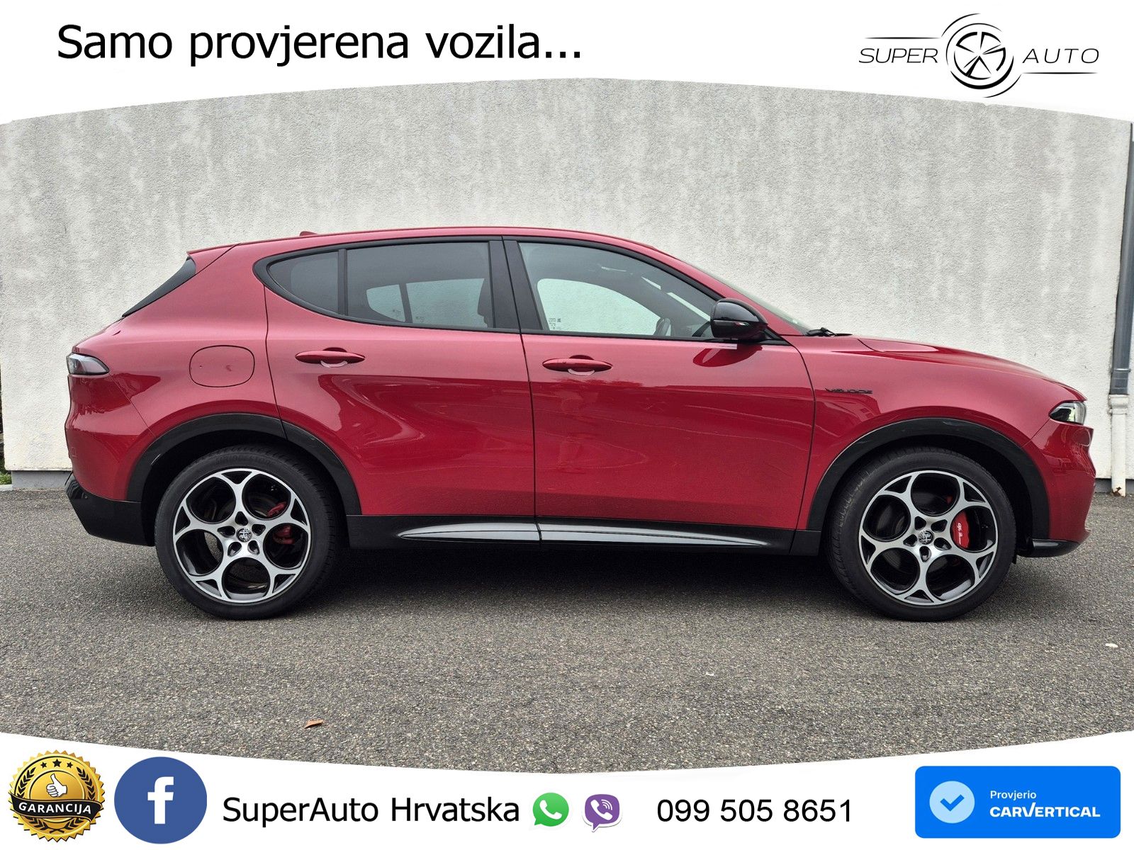 Alfa Romeo Tonale 1.5 VGT (160 KS) 48V-Hybrid TCT MATRIX+GR SJED+KAM