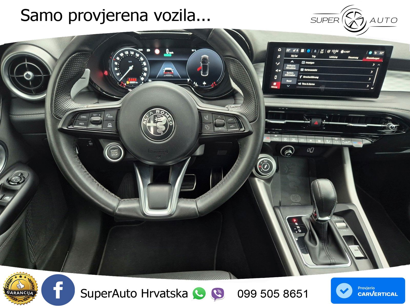 Alfa Romeo Tonale 1.5 VGT (160 KS) 48V-Hybrid TCT MATRIX+GR SJED+KAM