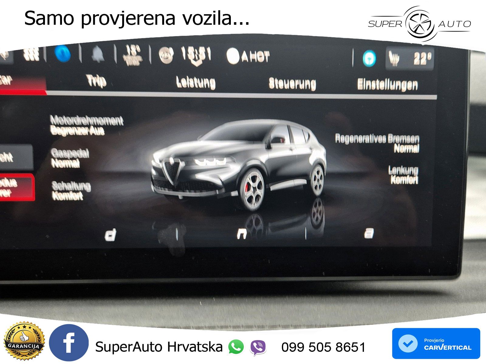 Alfa Romeo Tonale 1.5 VGT (160 KS) 48V-Hybrid TCT MATRIX+GR SJED+KAM