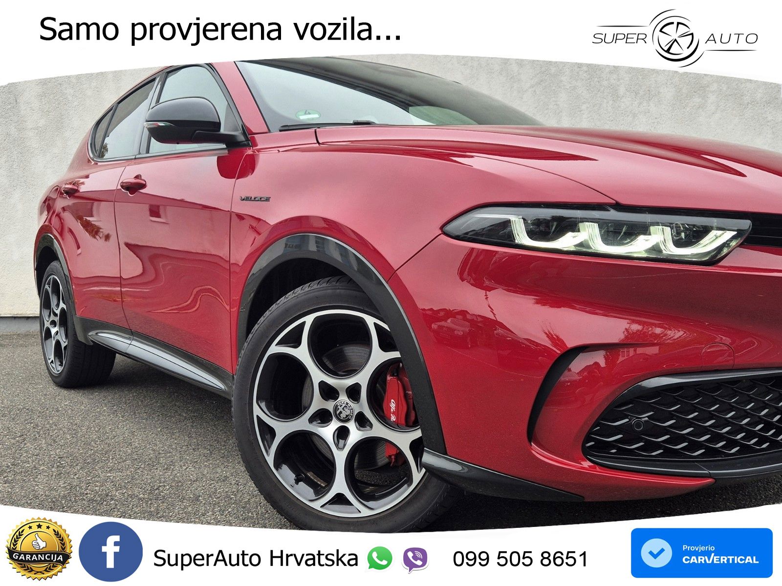 Alfa Romeo Tonale 1.5 VGT (160 KS) 48V-Hybrid TCT MATRIX+GR SJED+KAM