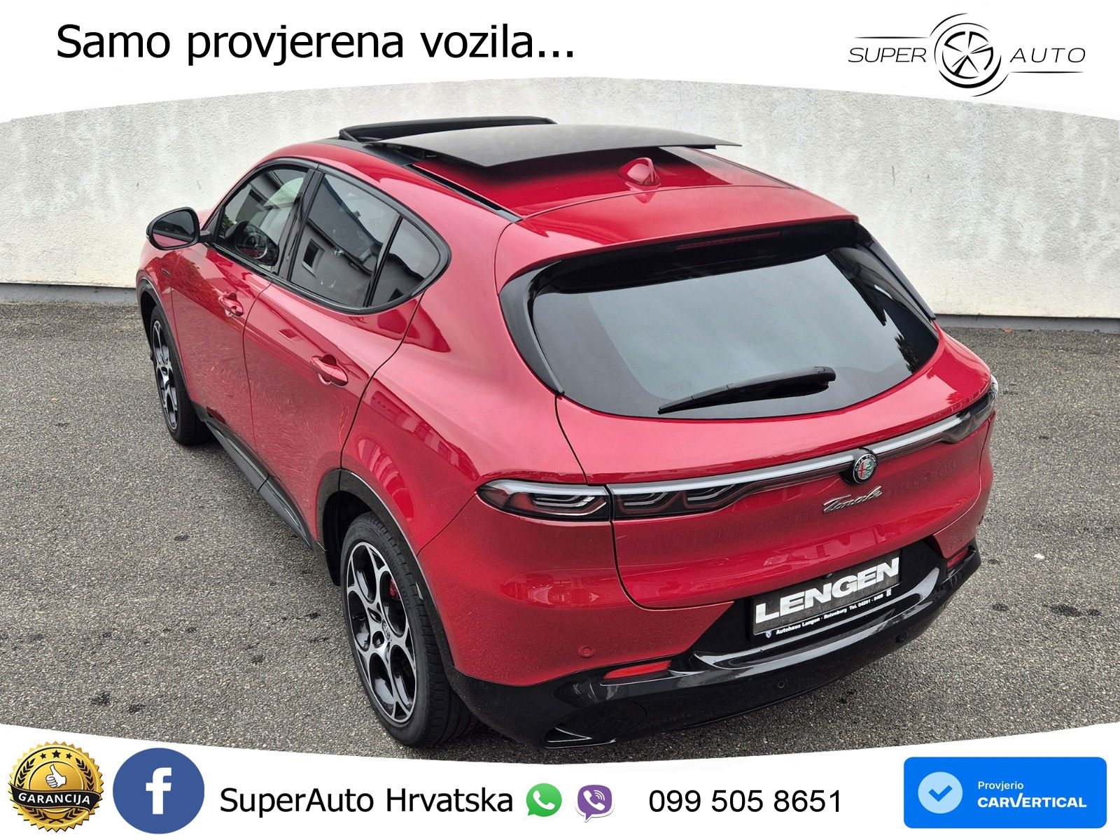 Alfa Romeo Tonale 1.5 VGT (160 KS) 48V-Hybrid TCT MATRIX+GR SJED+KAM