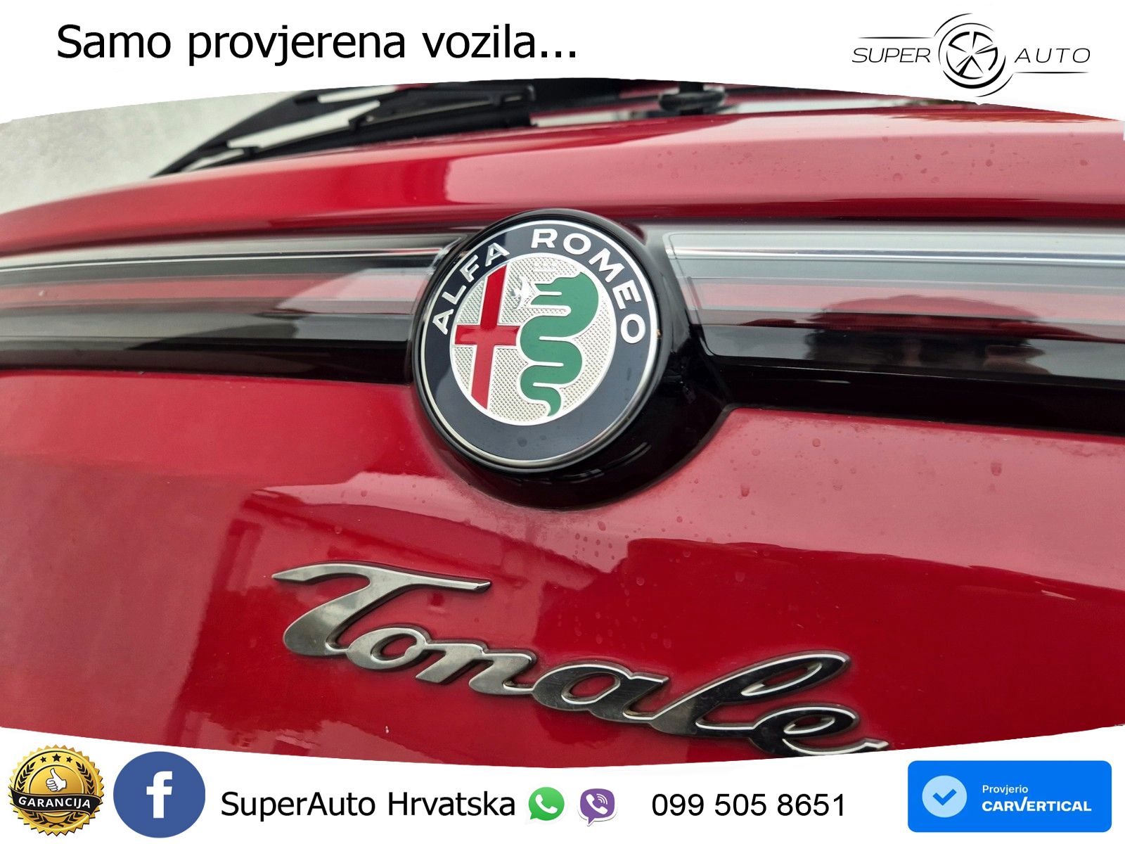 Alfa Romeo Tonale 1.5 VGT (160 KS) 48V-Hybrid TCT MATRIX+GR SJED+KAM