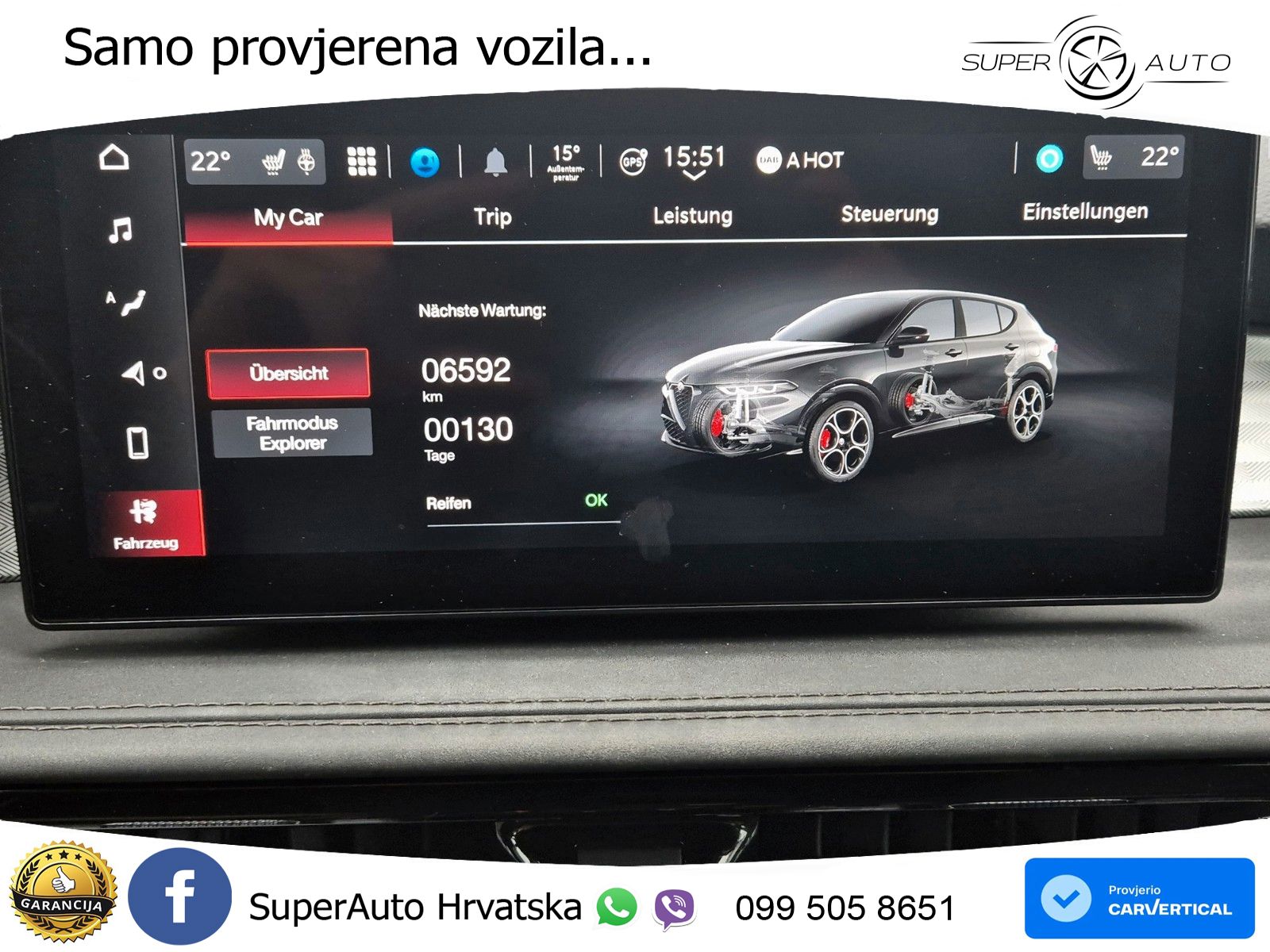 Alfa Romeo Tonale 1.5 VGT (160 KS) 48V-Hybrid TCT MATRIX+GR SJED+KAM