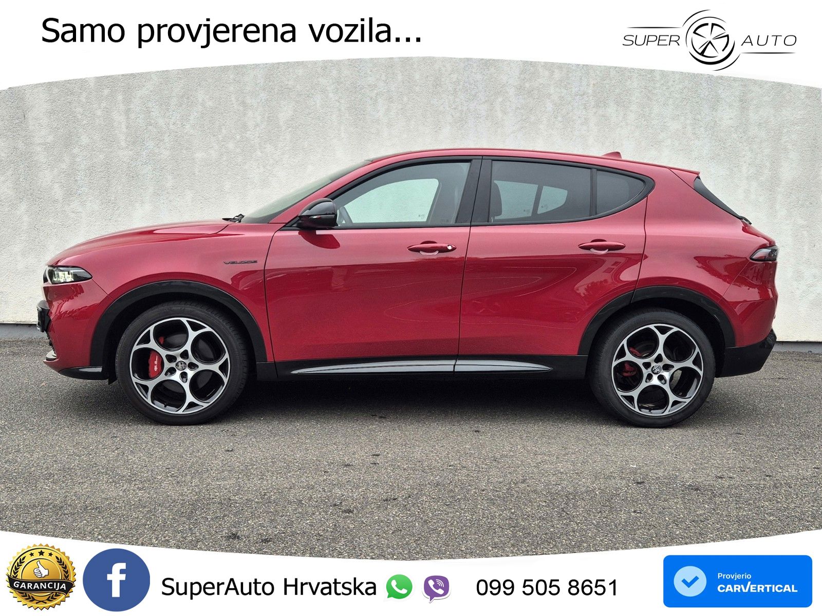 Alfa Romeo Tonale 1.5 VGT (160 KS) 48V-Hybrid TCT MATRIX+GR SJED+KAM