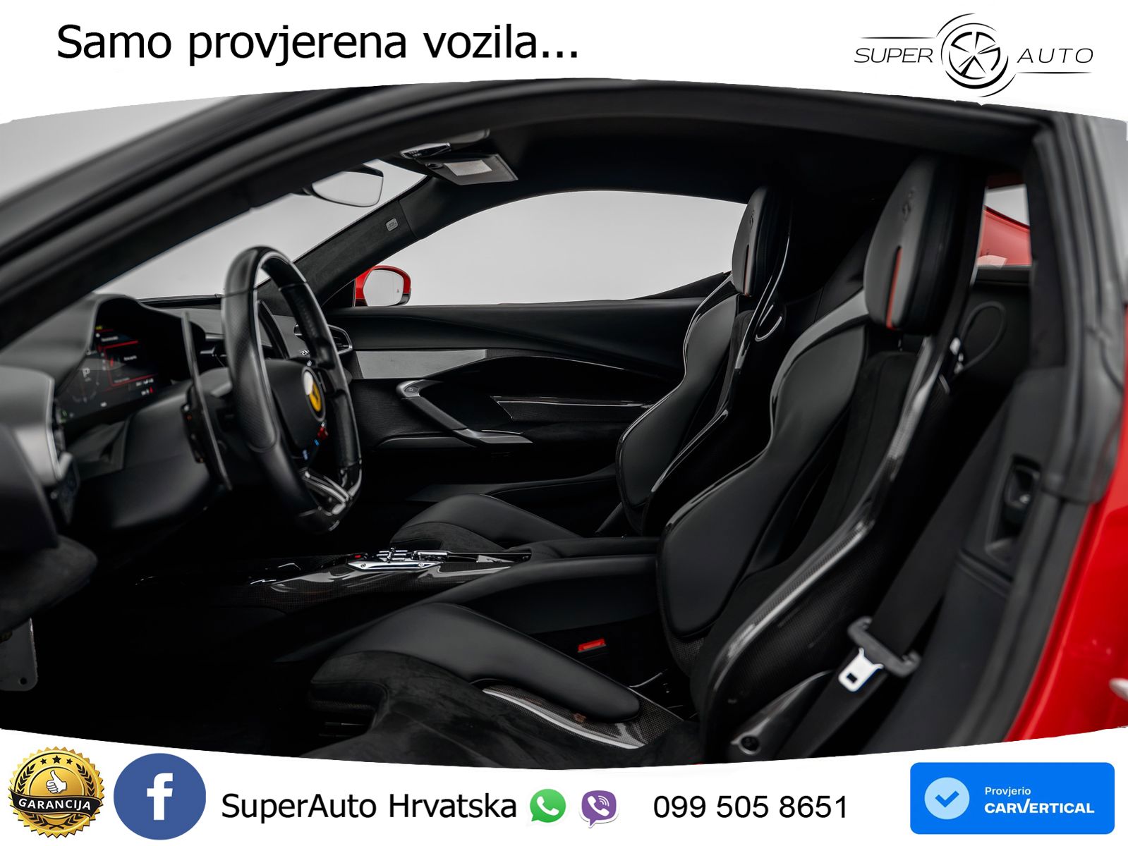 Ferrari 296 GTB 3.0 V6 (830 KS) F1 DCT