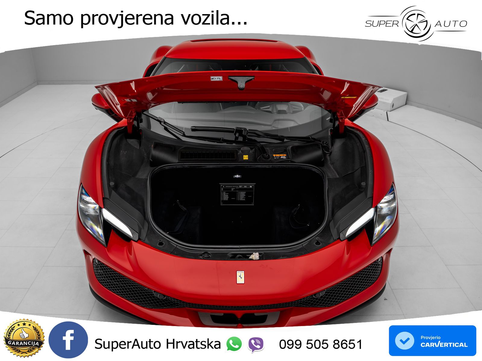 Ferrari 296 GTB 3.0 V6 (830 KS) F1 DCT