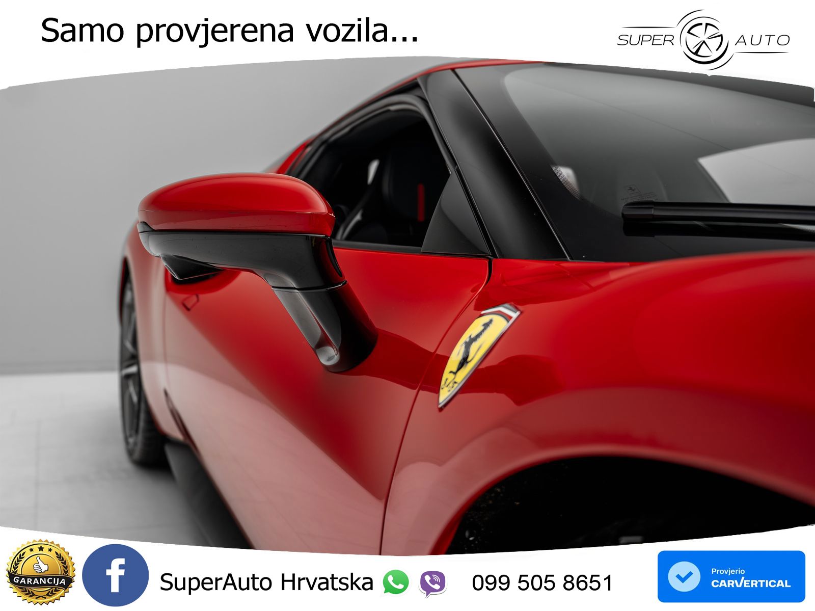 Ferrari 296 GTB 3.0 V6 (830 KS) F1 DCT