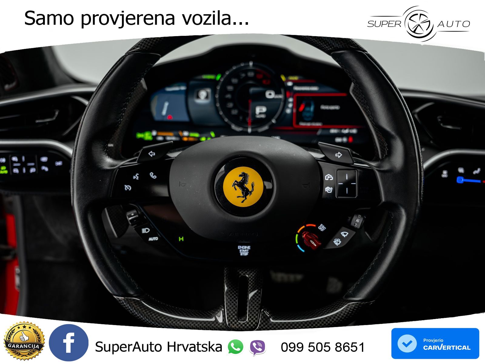 Ferrari 296 GTB 3.0 V6 (830 KS) F1 DCT