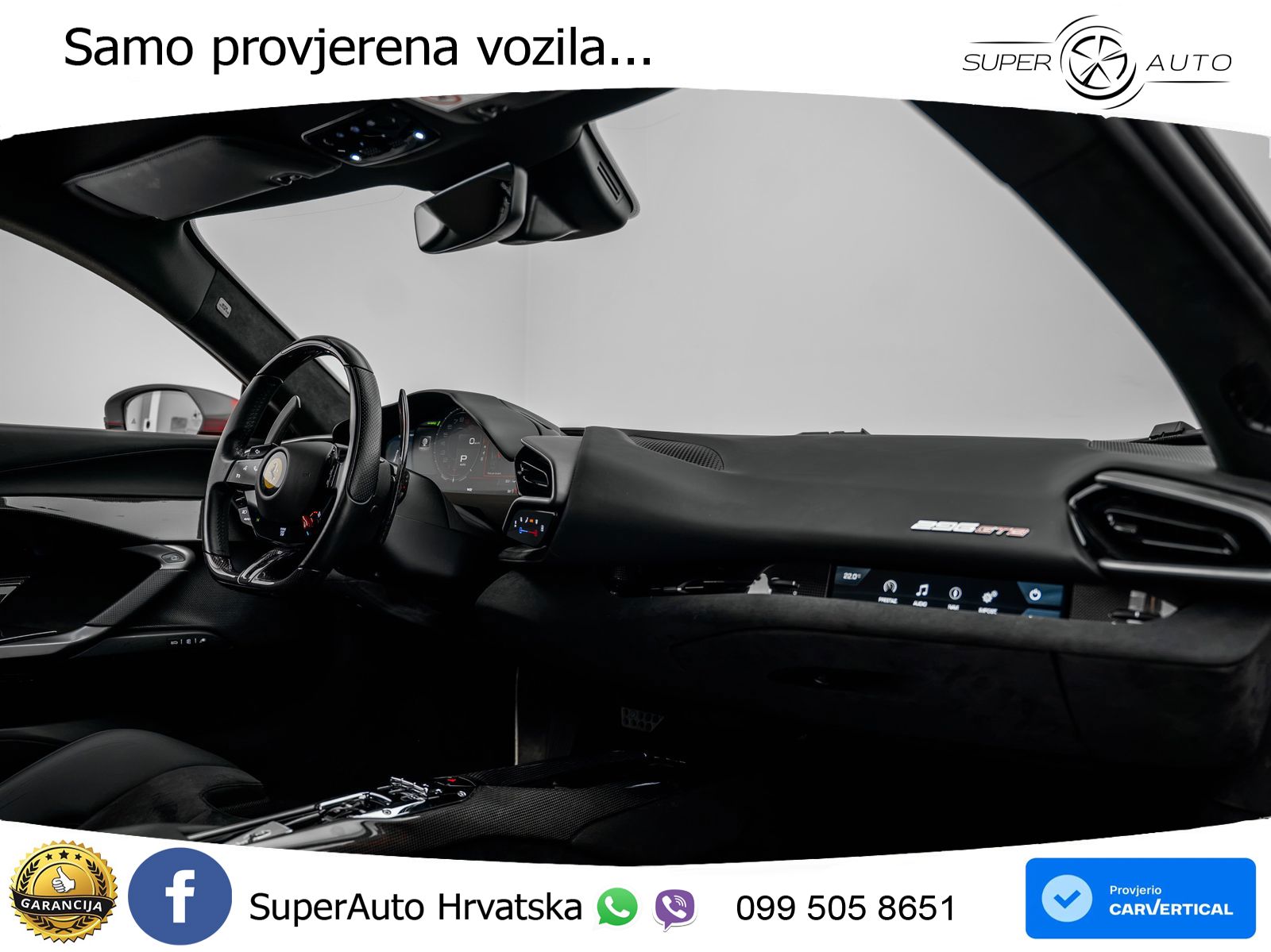 Ferrari 296 GTB 3.0 V6 (830 KS) F1 DCT