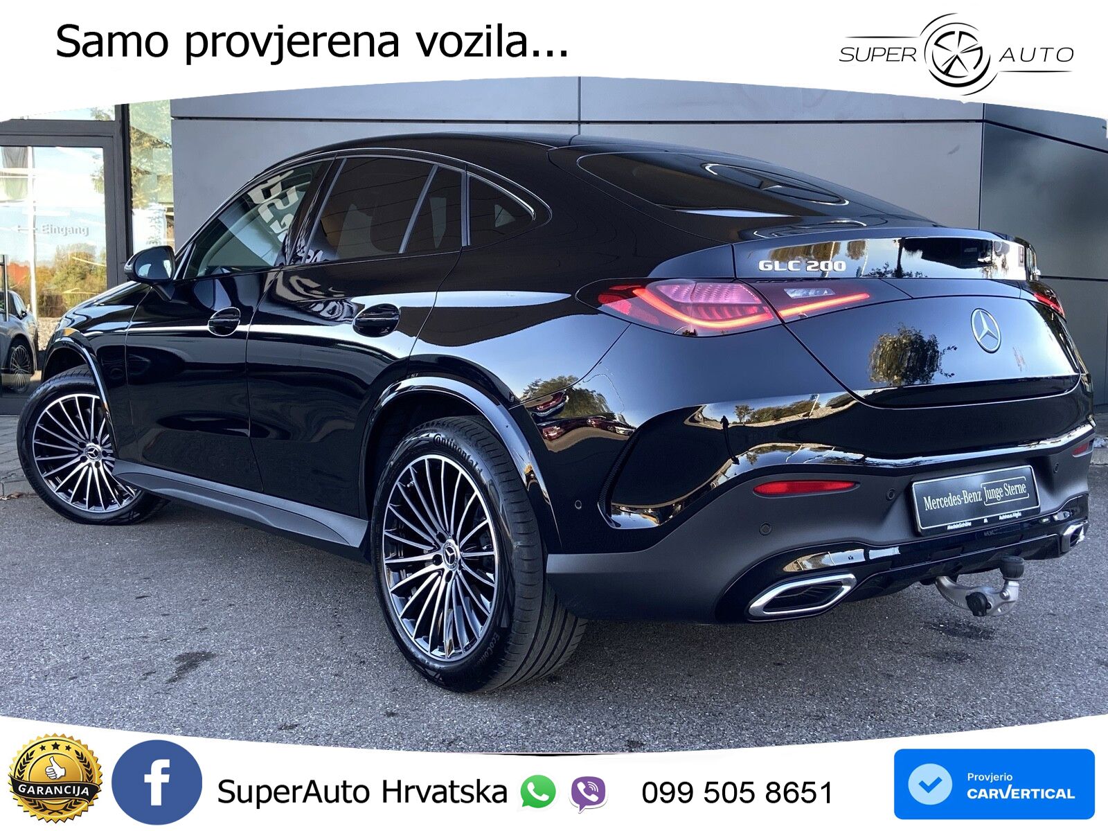 Mercedes GLC Coupe 200 (204 KS) 4MATIC 9G-TRONIC AMG ACC+GR SJED+360+PANO