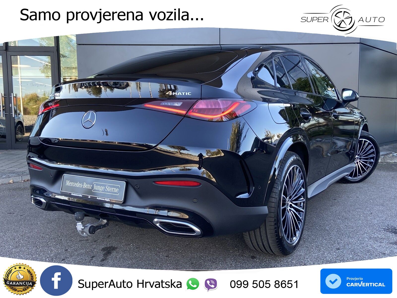 Mercedes GLC Coupe 200 (204 KS) 4MATIC 9G-TRONIC AMG ACC+GR SJED+360+PANO