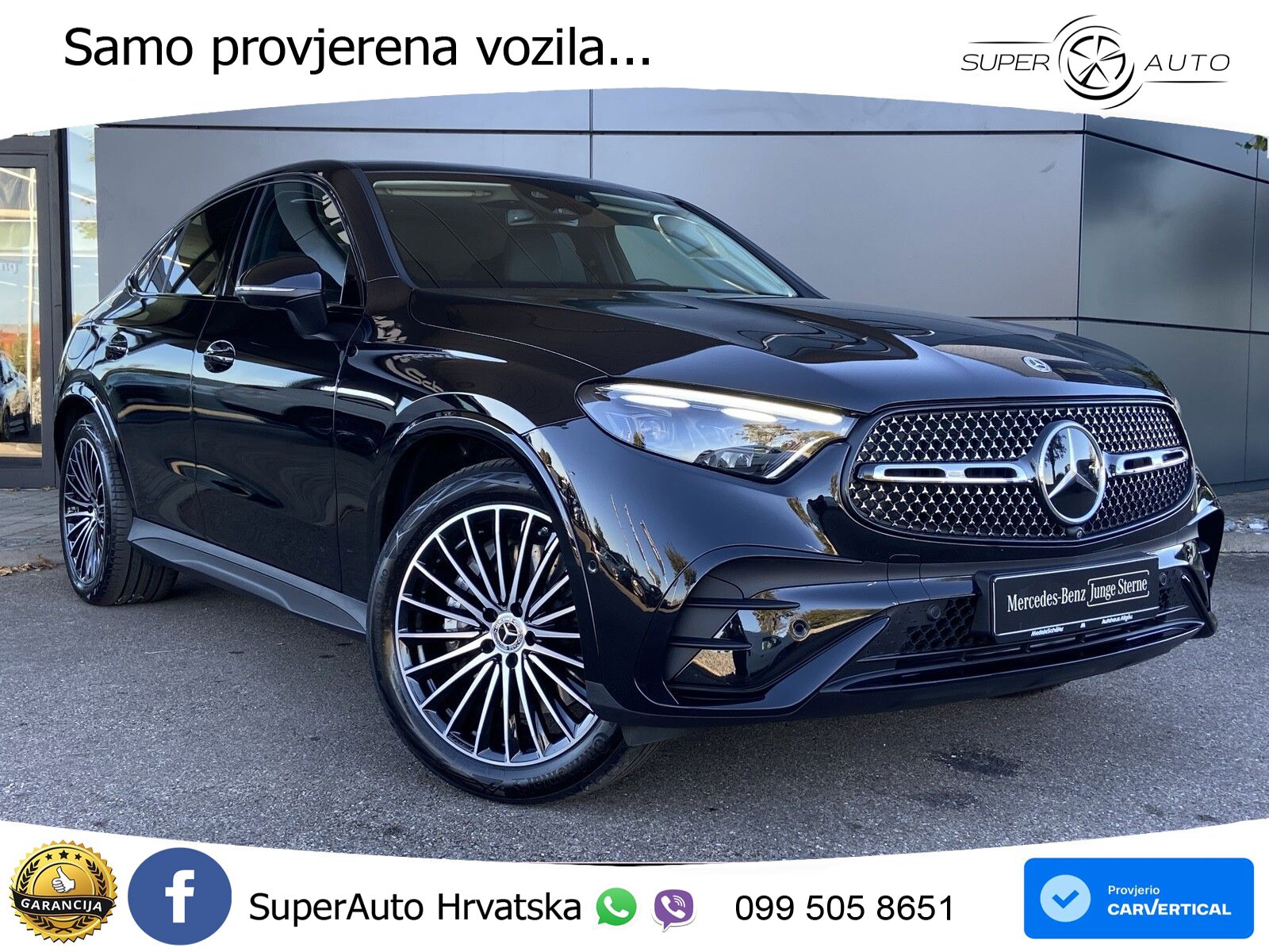 Mercedes GLC Coupe 200 (204 KS) 4MATIC 9G-TRONIC AMG ACC+GR SJED+360+PANO