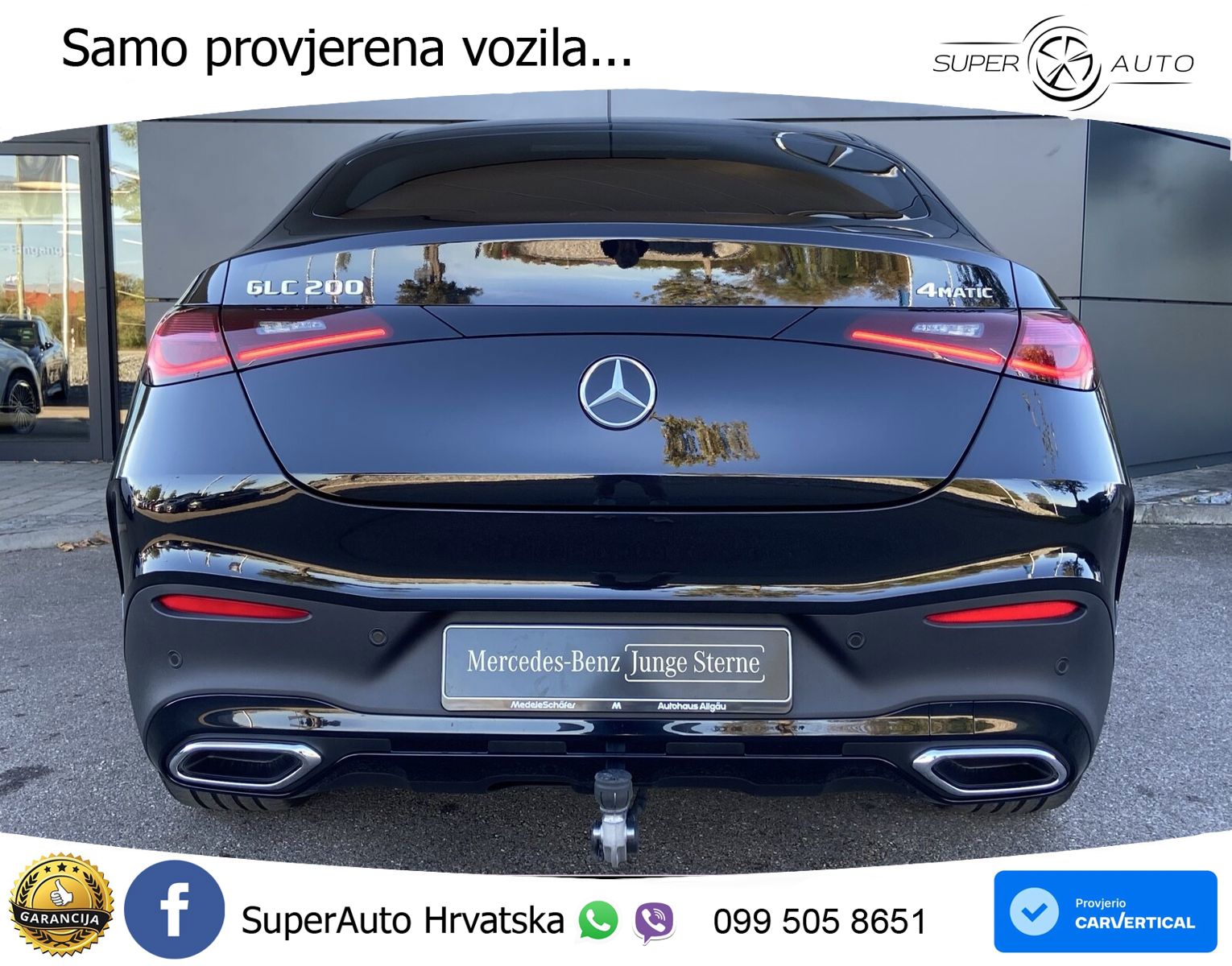 Mercedes GLC Coupe 200 (204 KS) 4MATIC 9G-TRONIC AMG ACC+GR SJED+360+PANO