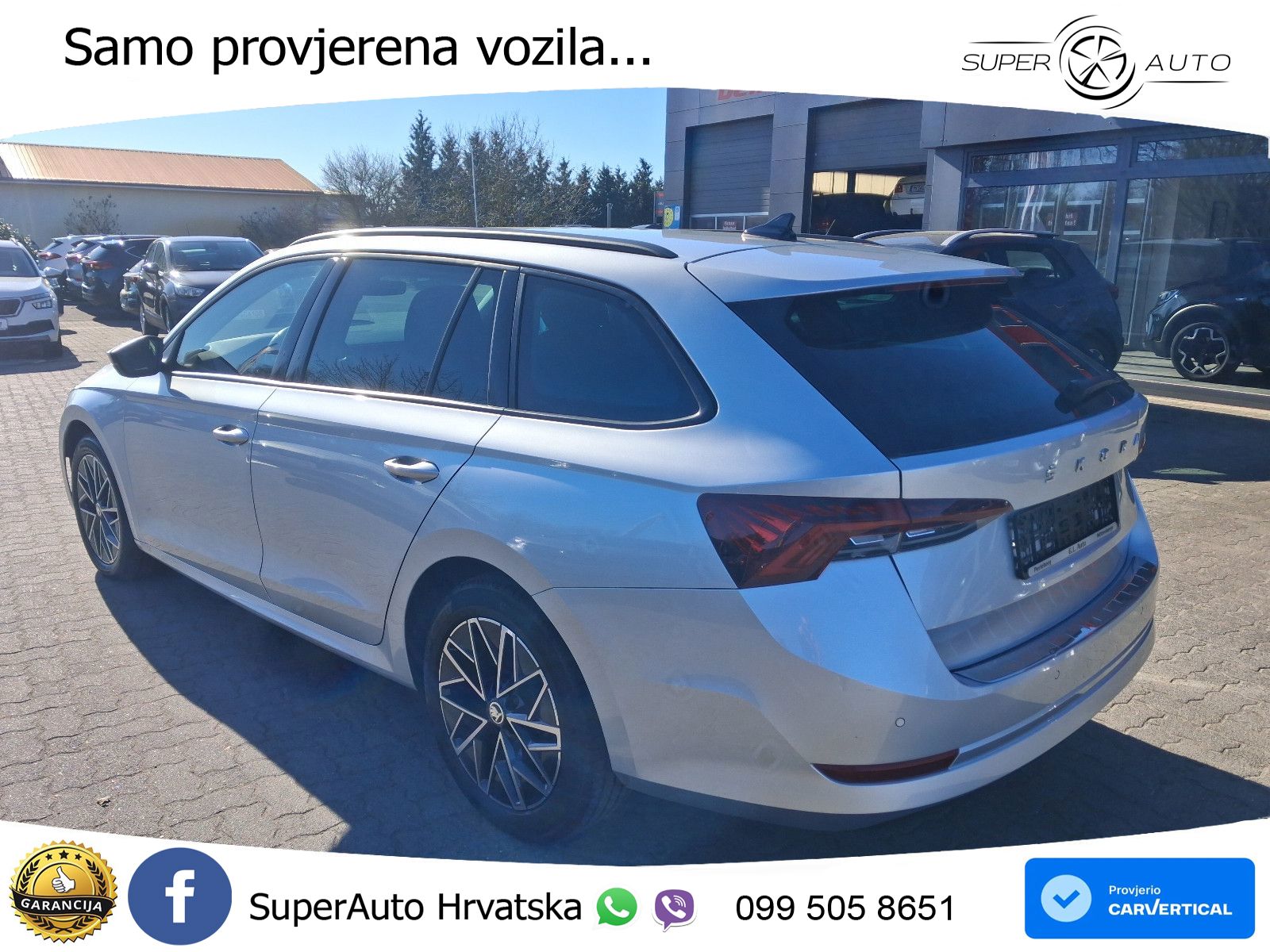 Škoda Octavia Combi 2.0 TDI (150 KS) DSG LED+GR SJED+ACC