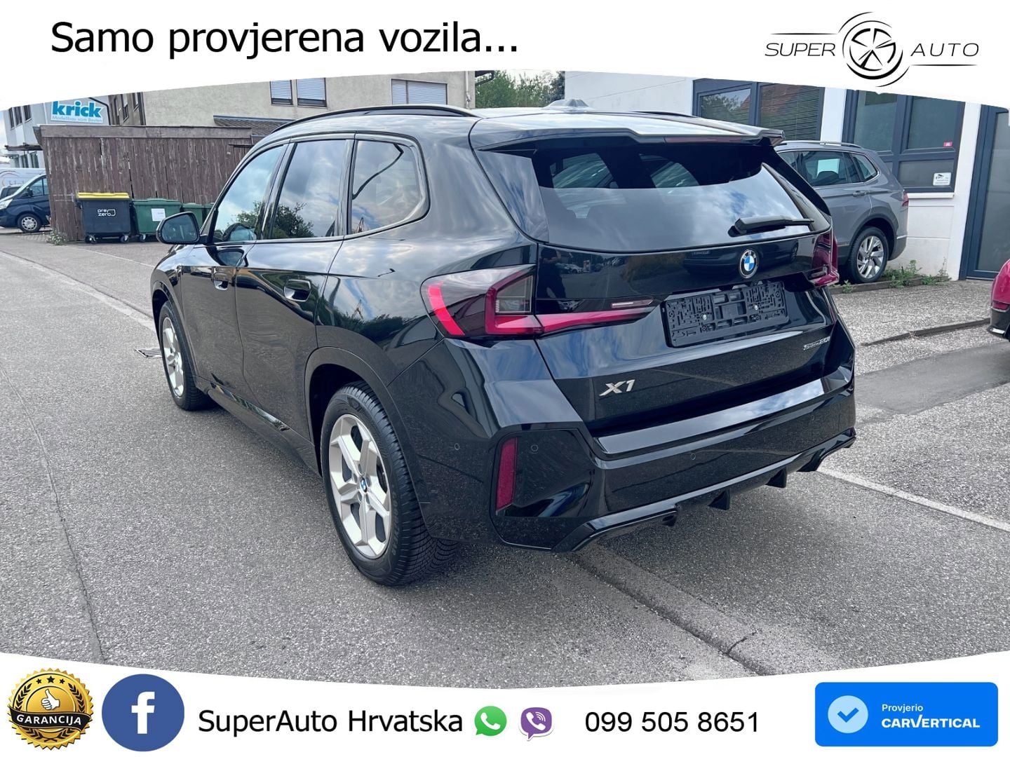 BMW X1 20i (170 KS) sDrive Steptronic M Sport LED+GR SJED+ACC