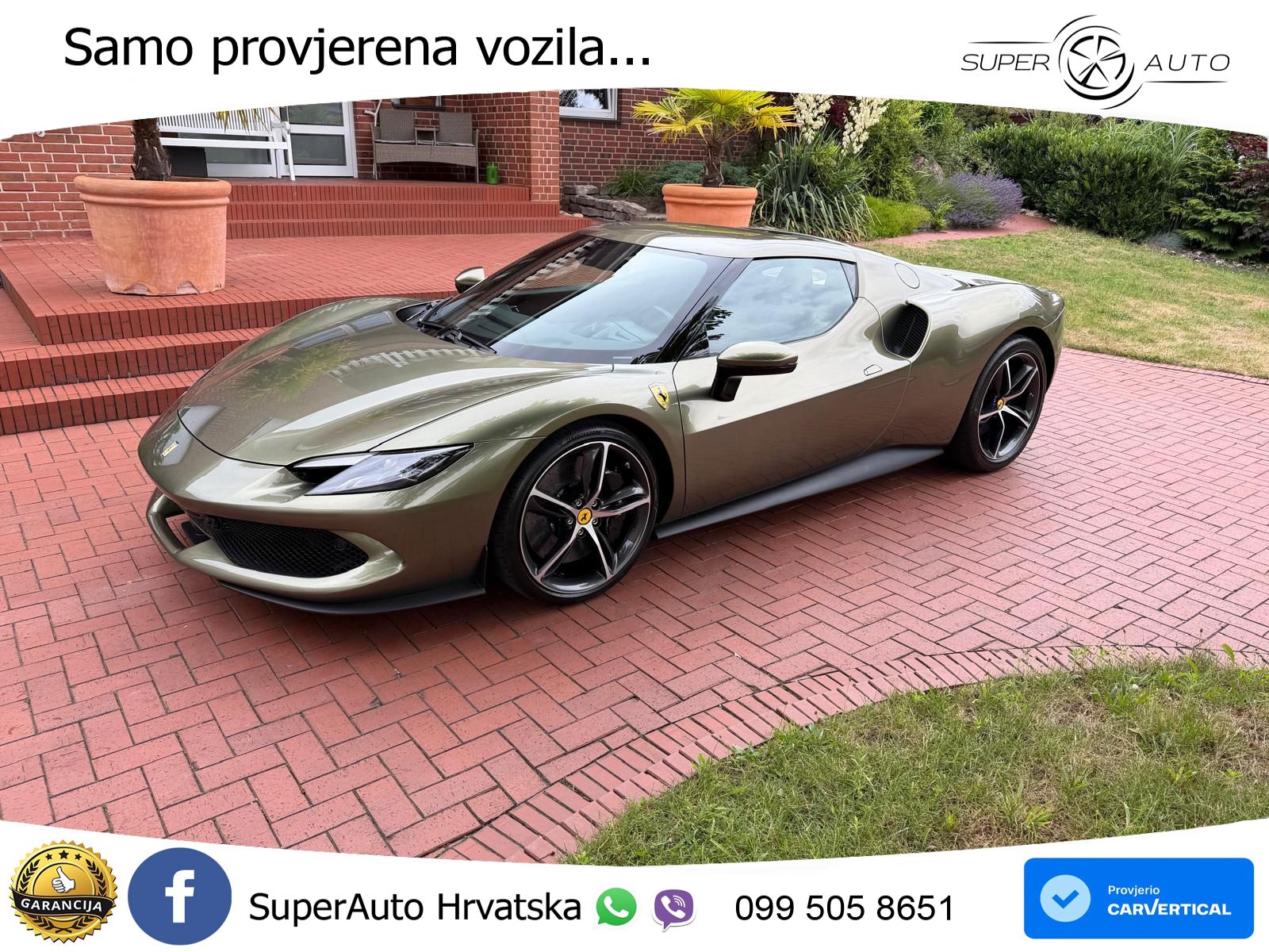 Ferrari 296 GTB 3.0 V6 (830 KS) F1 DCT