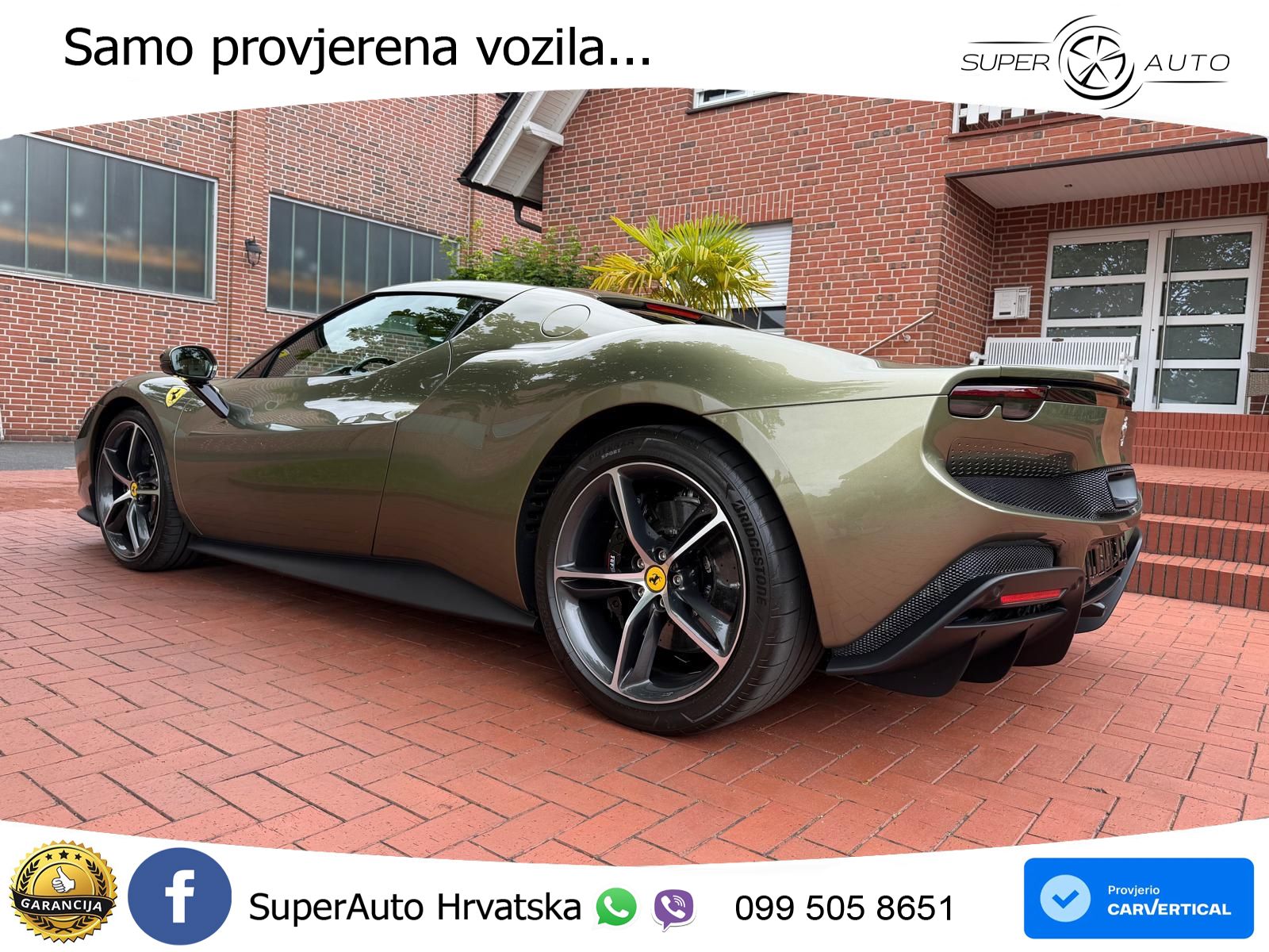 Ferrari 296 GTB 3.0 V6 (830 KS) F1 DCT