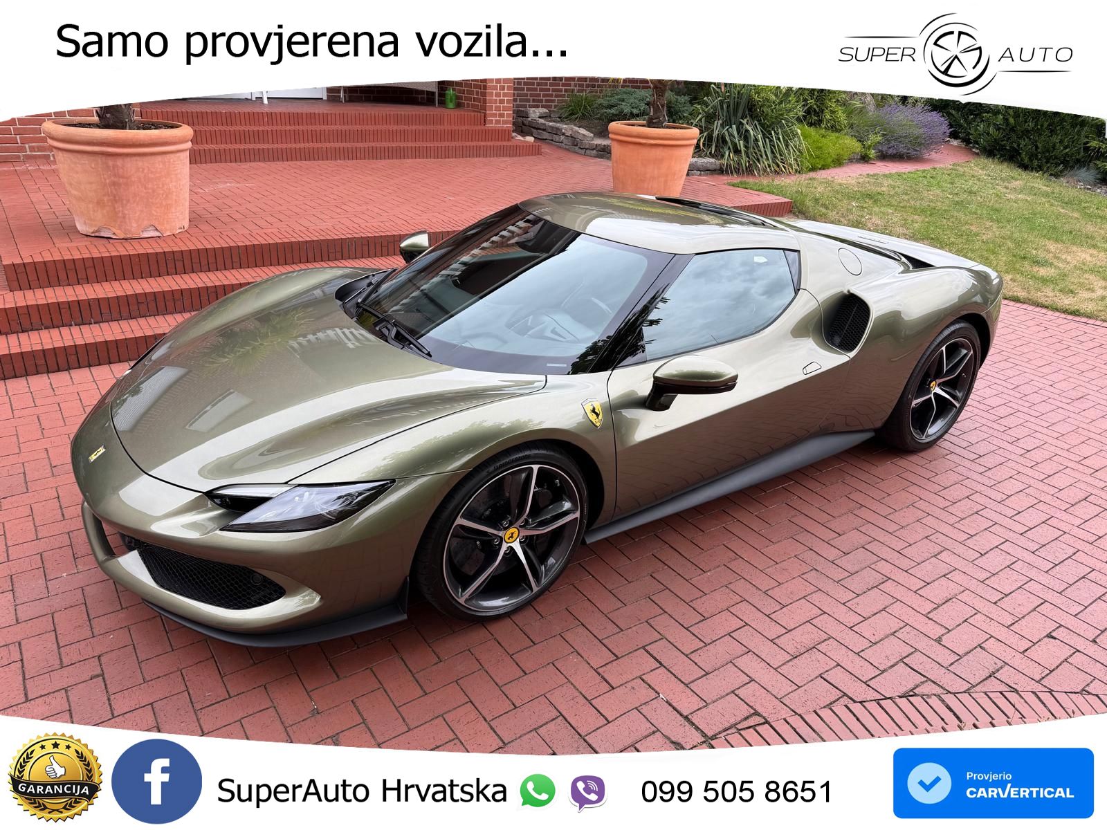 Ferrari 296 GTB 3.0 V6 (830 KS) F1 DCT