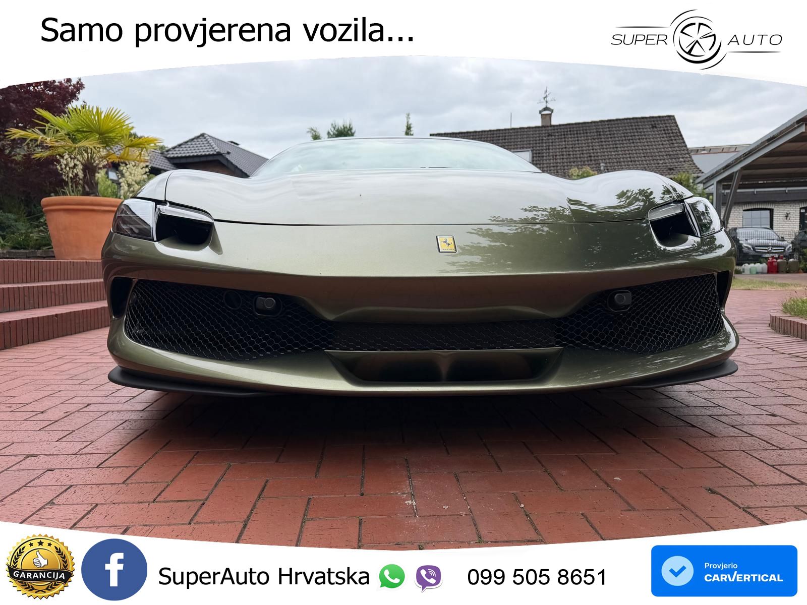 Ferrari 296 GTB 3.0 V6 (830 KS) F1 DCT