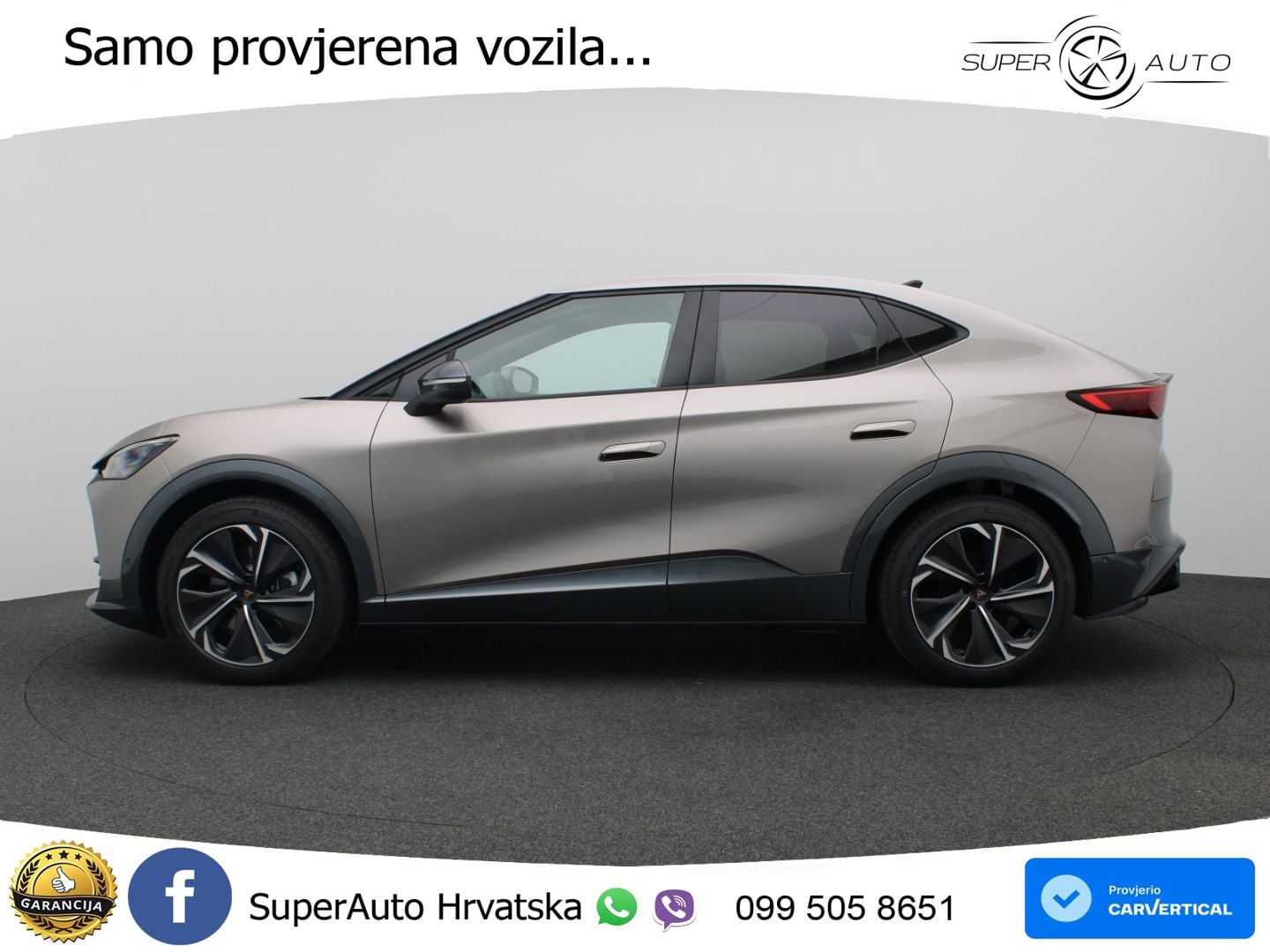 Cupra Tavascan 82 kWh (286 KS) LED+GR SJED+ACC