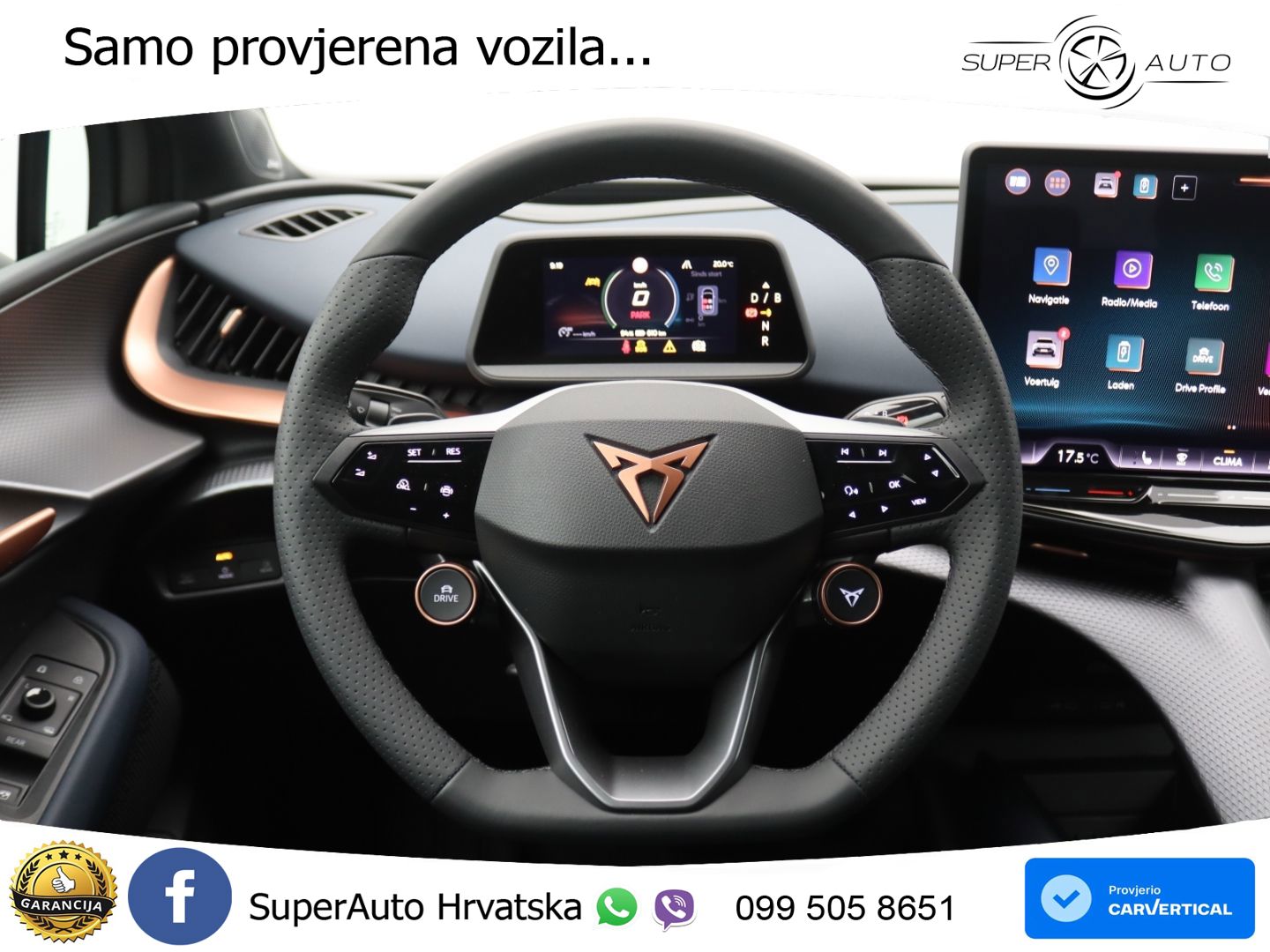 Cupra Tavascan 82 kWh (286 KS) LED+GR SJED+ACC