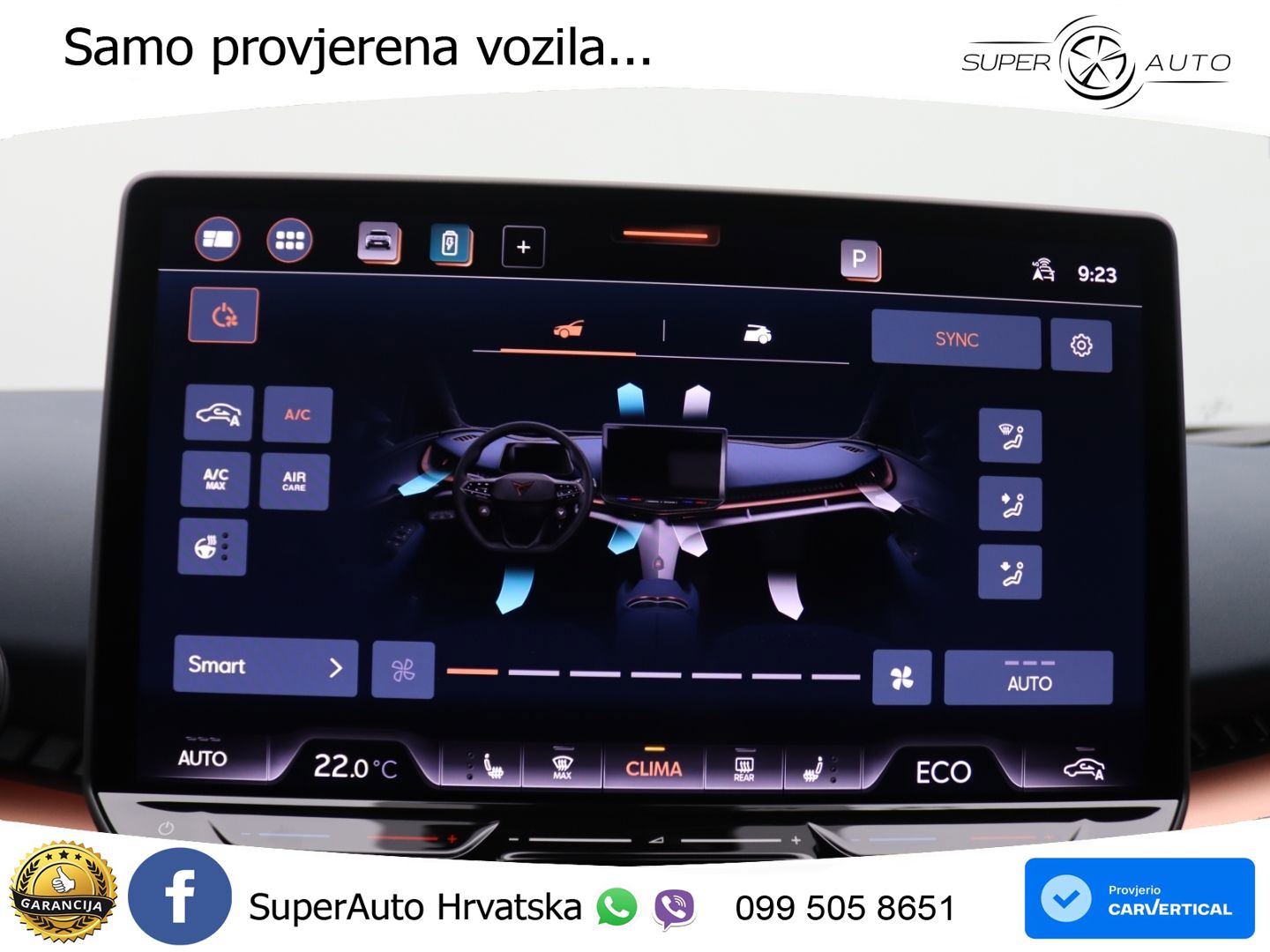 Cupra Tavascan 82 kWh (286 KS) LED+GR SJED+ACC
