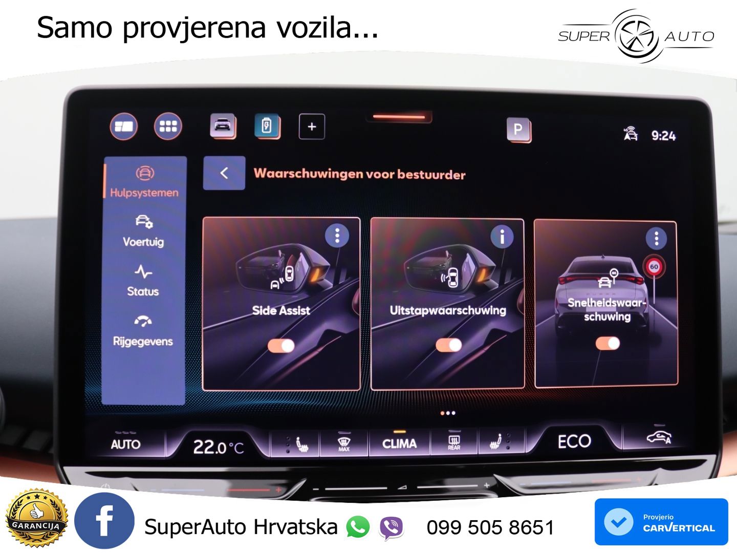 Cupra Tavascan 82 kWh (286 KS) LED+GR SJED+ACC