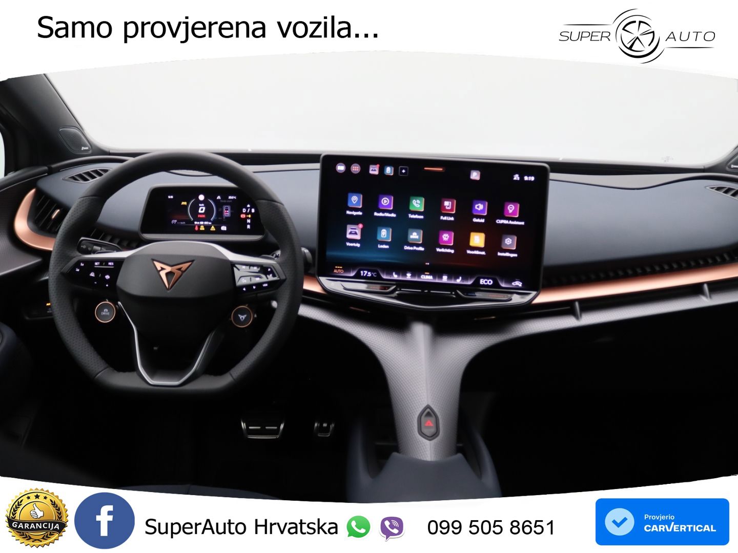 Cupra Tavascan 82 kWh (286 KS) LED+GR SJED+ACC