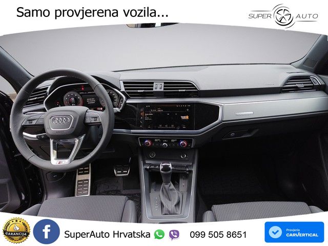 Audi Q3 35 TFSI (150 KS) S tronic S line LED+GR SJED+ACC