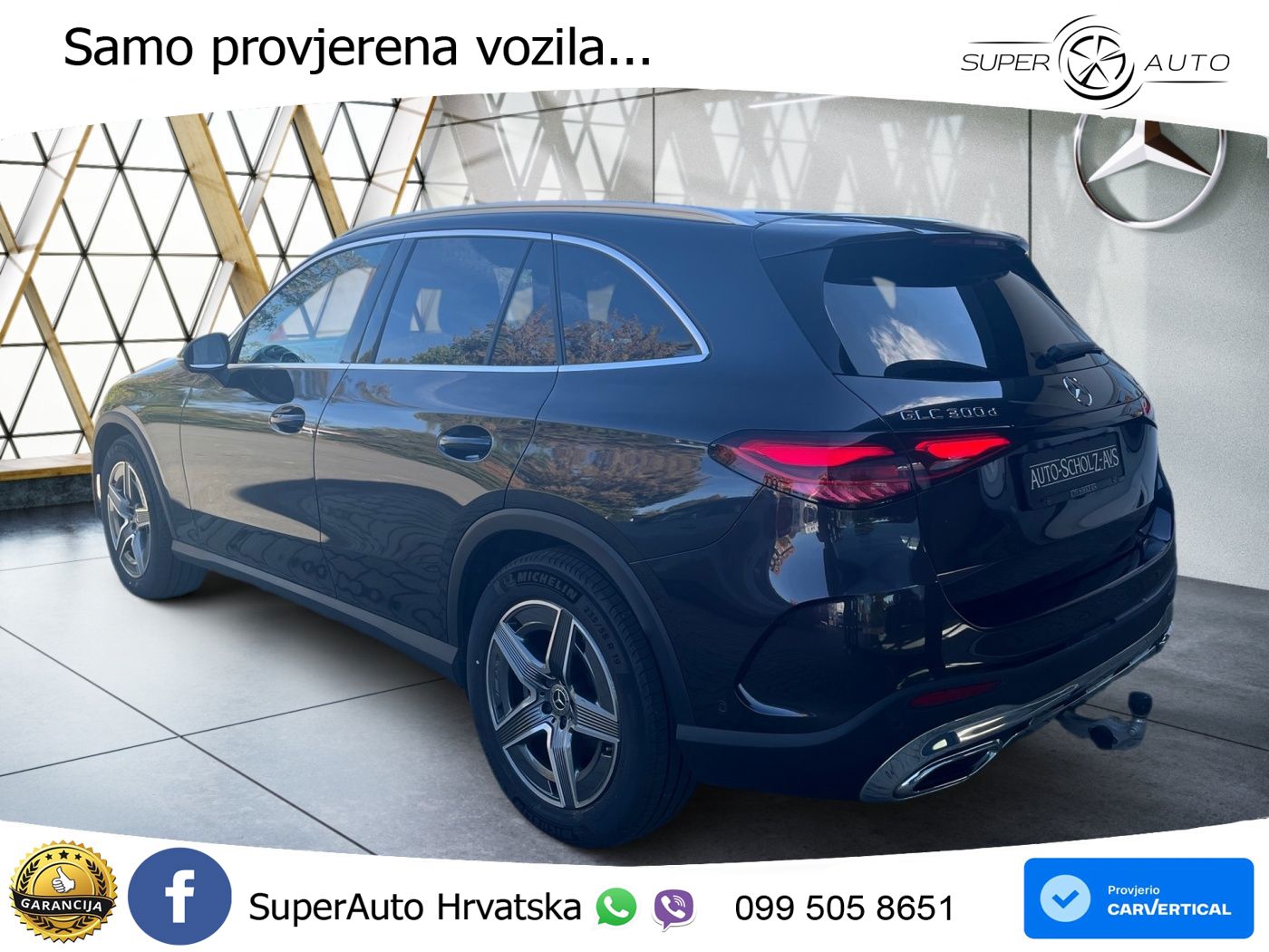 Mercedes GLC 300d (269 KS) 4MATIC 9G-TRONIC AMG LED+GR SJED+ACC