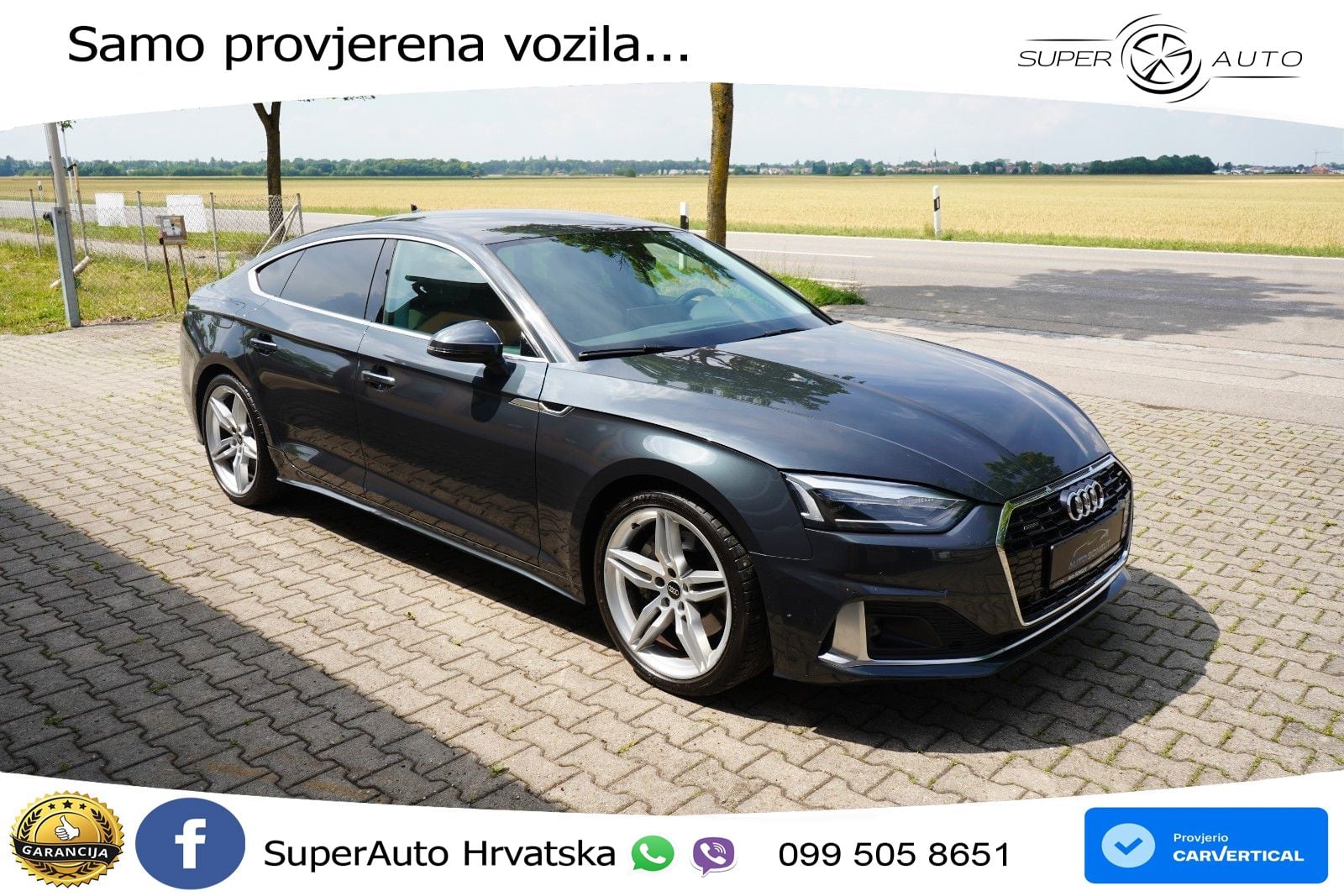 Audi A5 Sportback 45 TFSI (265 KS) quattro S tronic LED+GR SJED+ACC