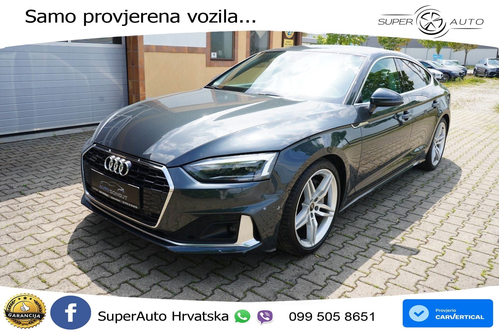 Audi A5 Sportback 45 TFSI (265 KS) quattro S tronic LED+GR SJED+ACC