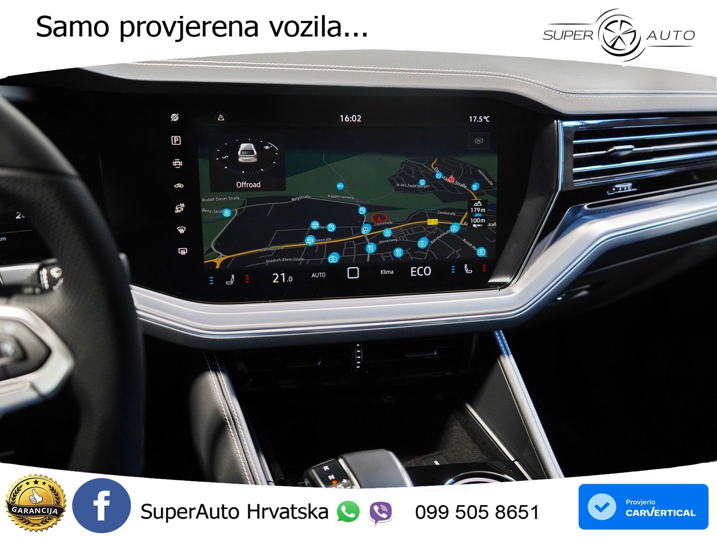 Volkswagen Touareg 3.0 V6 TDI (286 KS) 4MOTION Tiptronic ZRAČNI+ACC+GR SJED+KAM+PANO