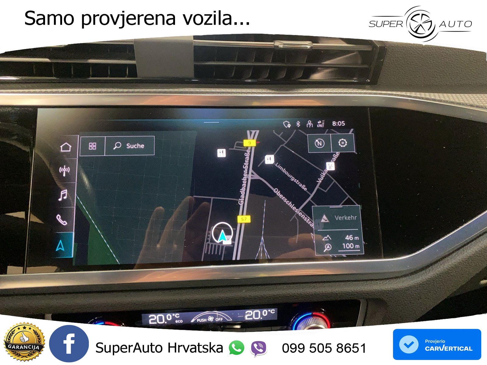 Audi Q3 Sportback 40 TDI (200 KS) quattro S tronic MATRIX+GR SJED+KAM