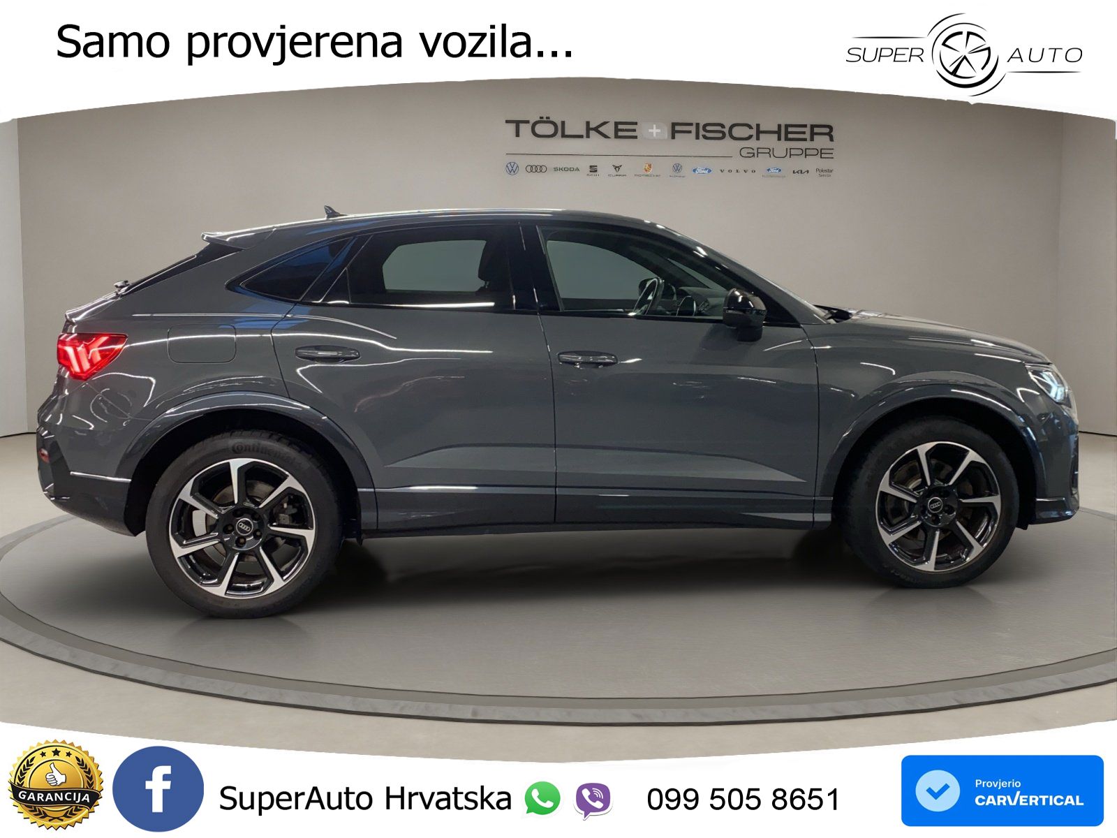 Audi Q3 Sportback 40 TDI (200 KS) quattro S tronic MATRIX+GR SJED+KAM
