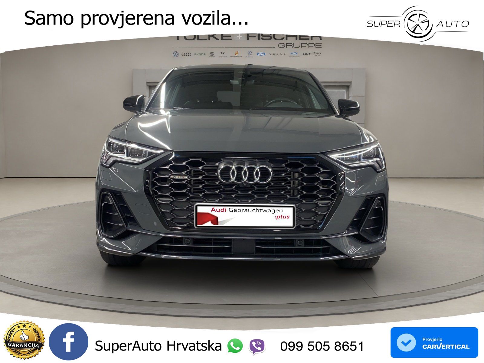 Audi Q3 Sportback 40 TDI (200 KS) quattro S tronic MATRIX+GR SJED+KAM